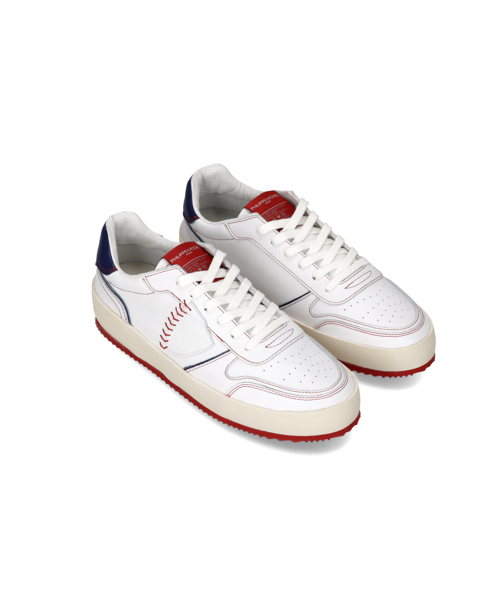 Nice Tennis Sneakers PHILIPPE MODEL Red