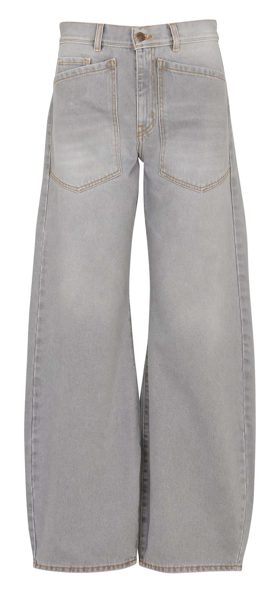 Grote katoenen jeans ACQUAVERDE Grijs