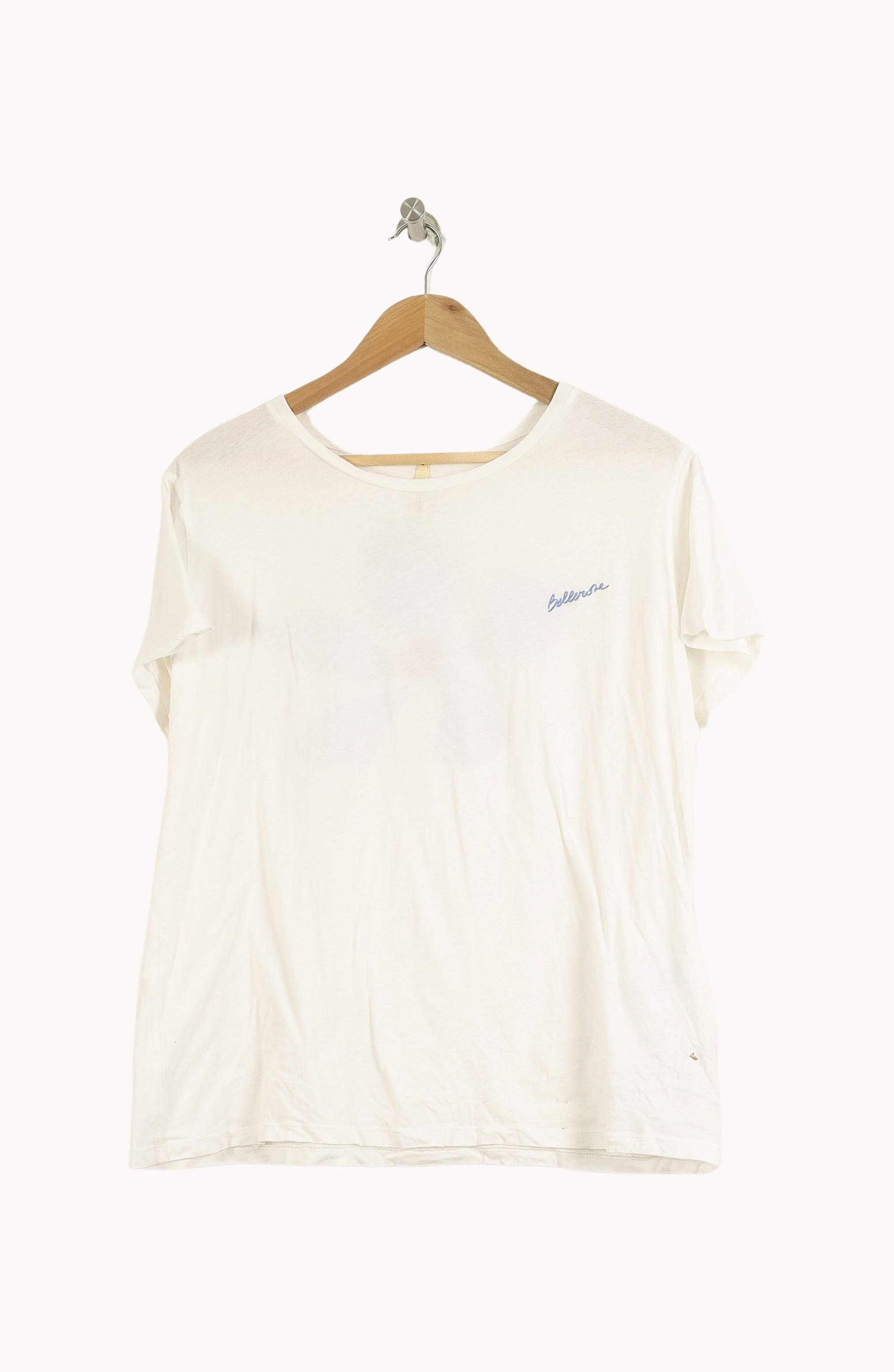 Tommy Badge T-shirt BELLEROSE - Seconde Main White