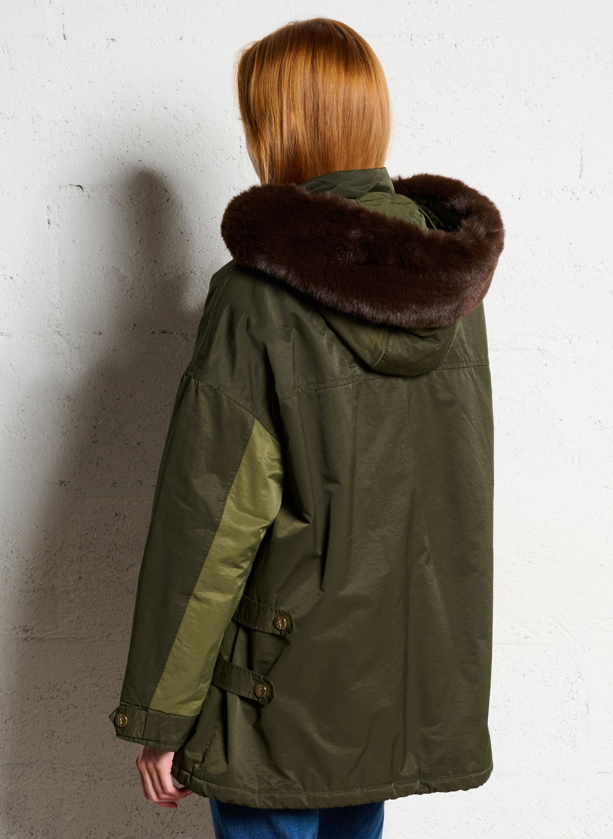Parka à capuche BERENICE Kaki