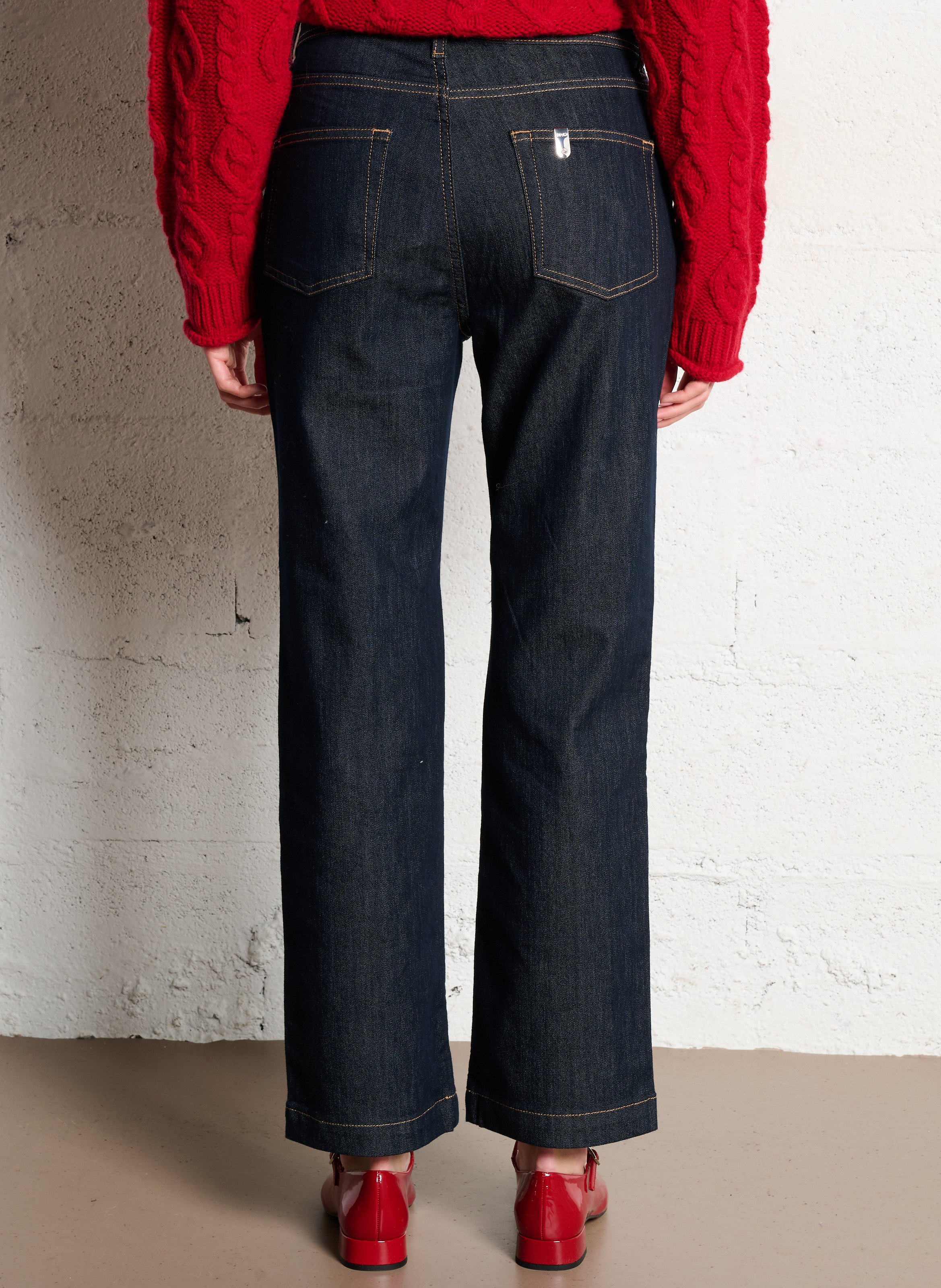 Jean droit  LIU JO Bleu