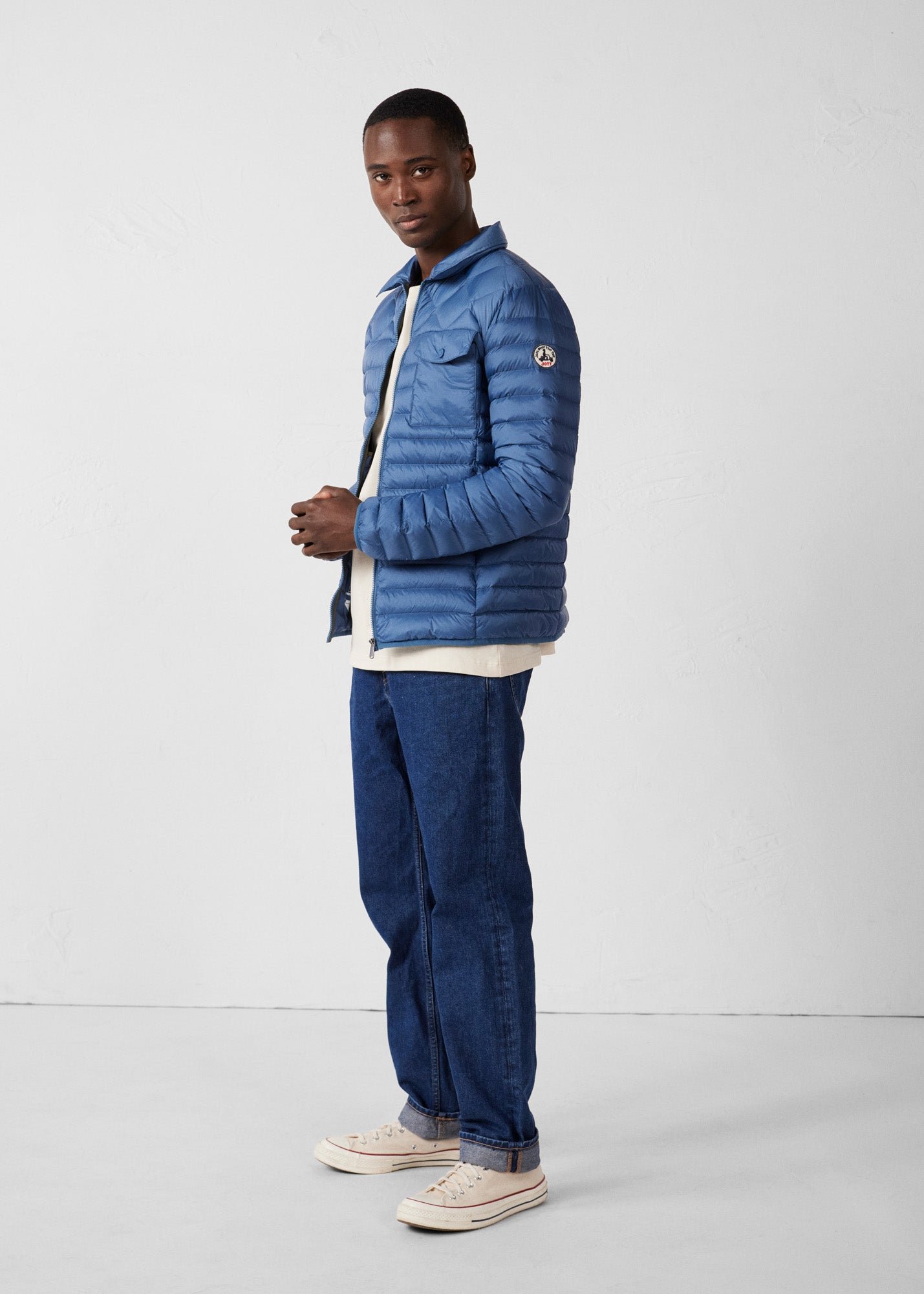 Jacket with shirt collar Ethan JOTT Blue