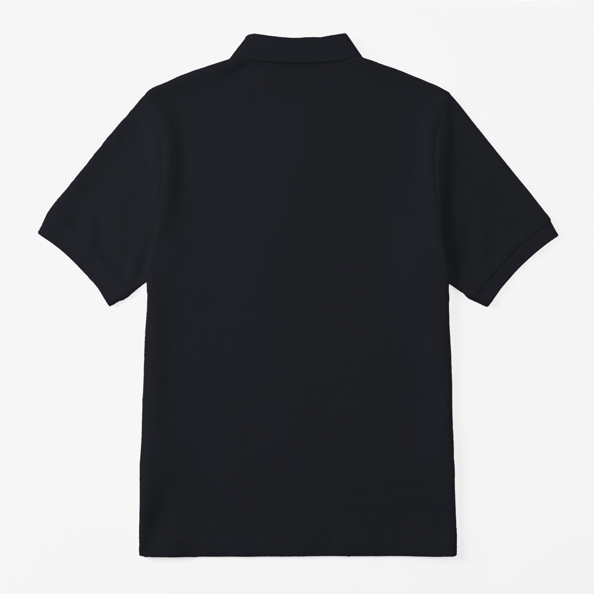 Short-sleeved waffle cotton polo SERGE BLANCO Blue