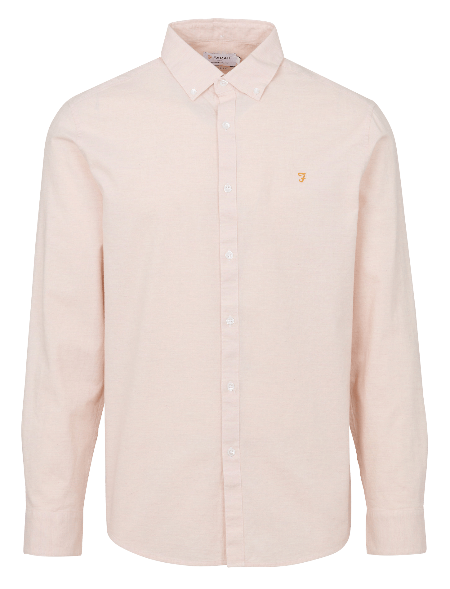 Chemise regular-fit col américain en coton bio FARAH