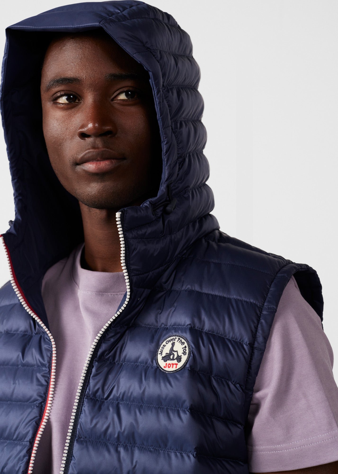 Reversible sleeveless padded jacket 'leudal' JOTT Blue