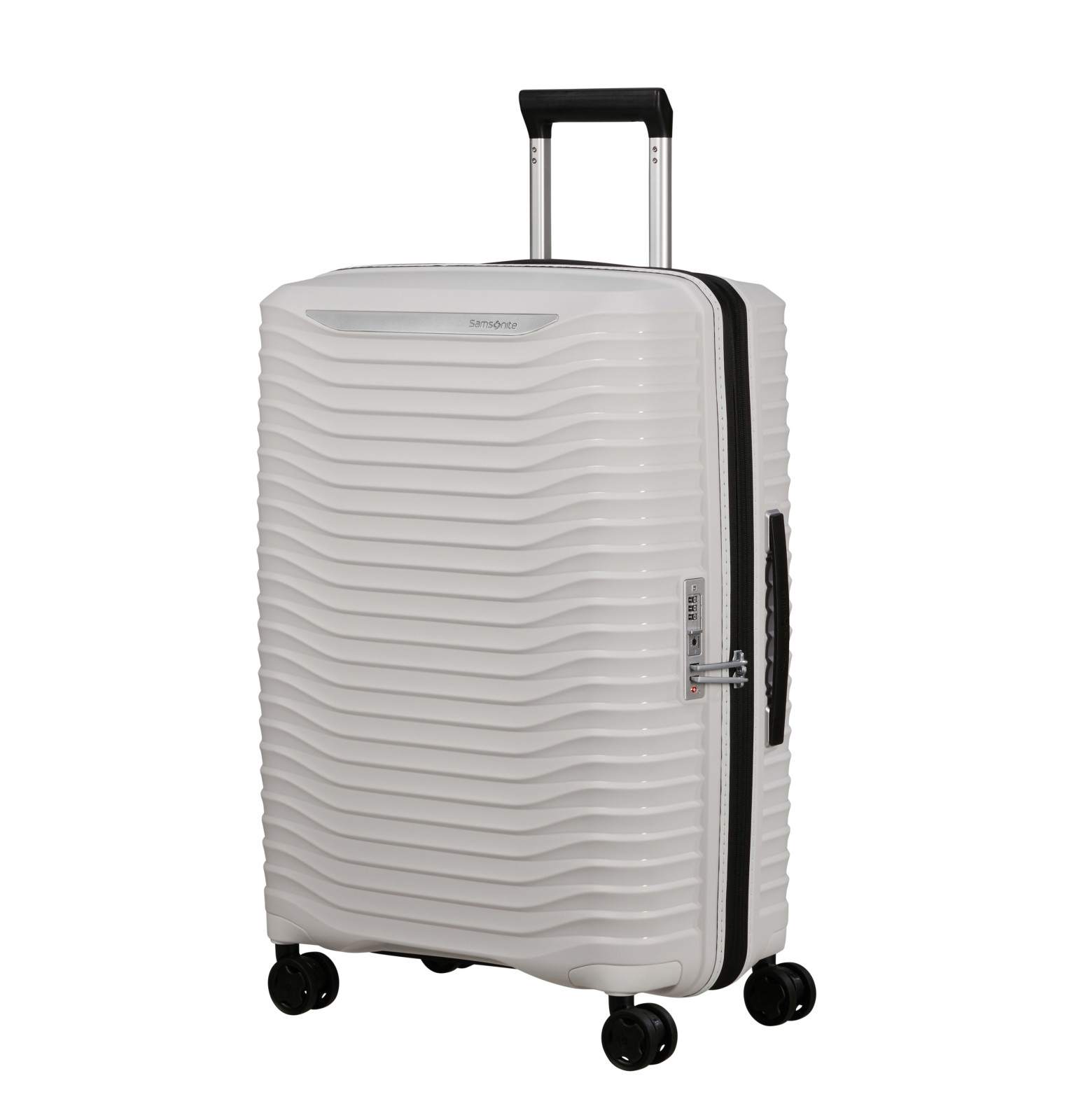 Upscape 4-wheel medium suitcase SAMSONITE White
