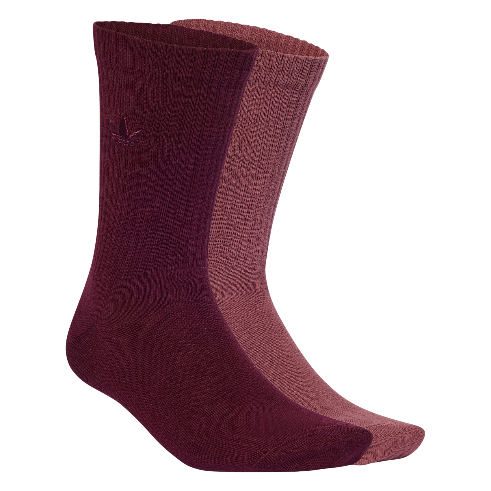 Chaussettes unies en coton mélangé ADIDAS Marron