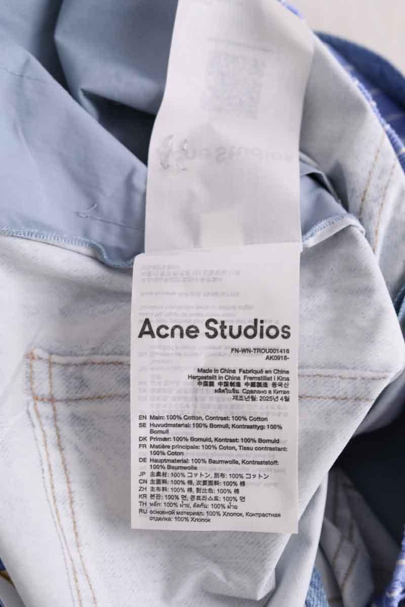 Wide-leg pants ACNE STUDIOS - Seconde Main Blue