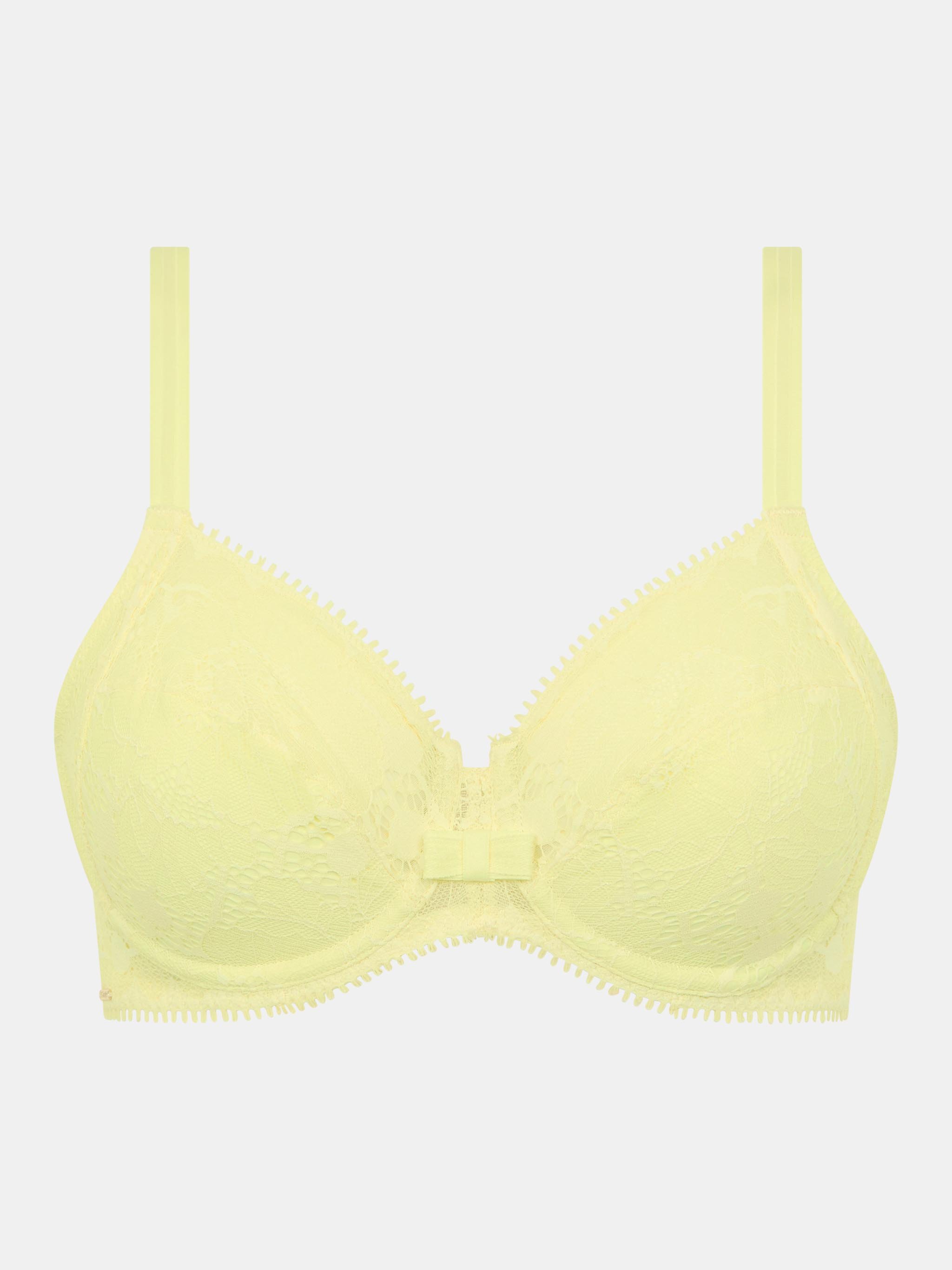 Full-cup bra CHANTELLE Yellow