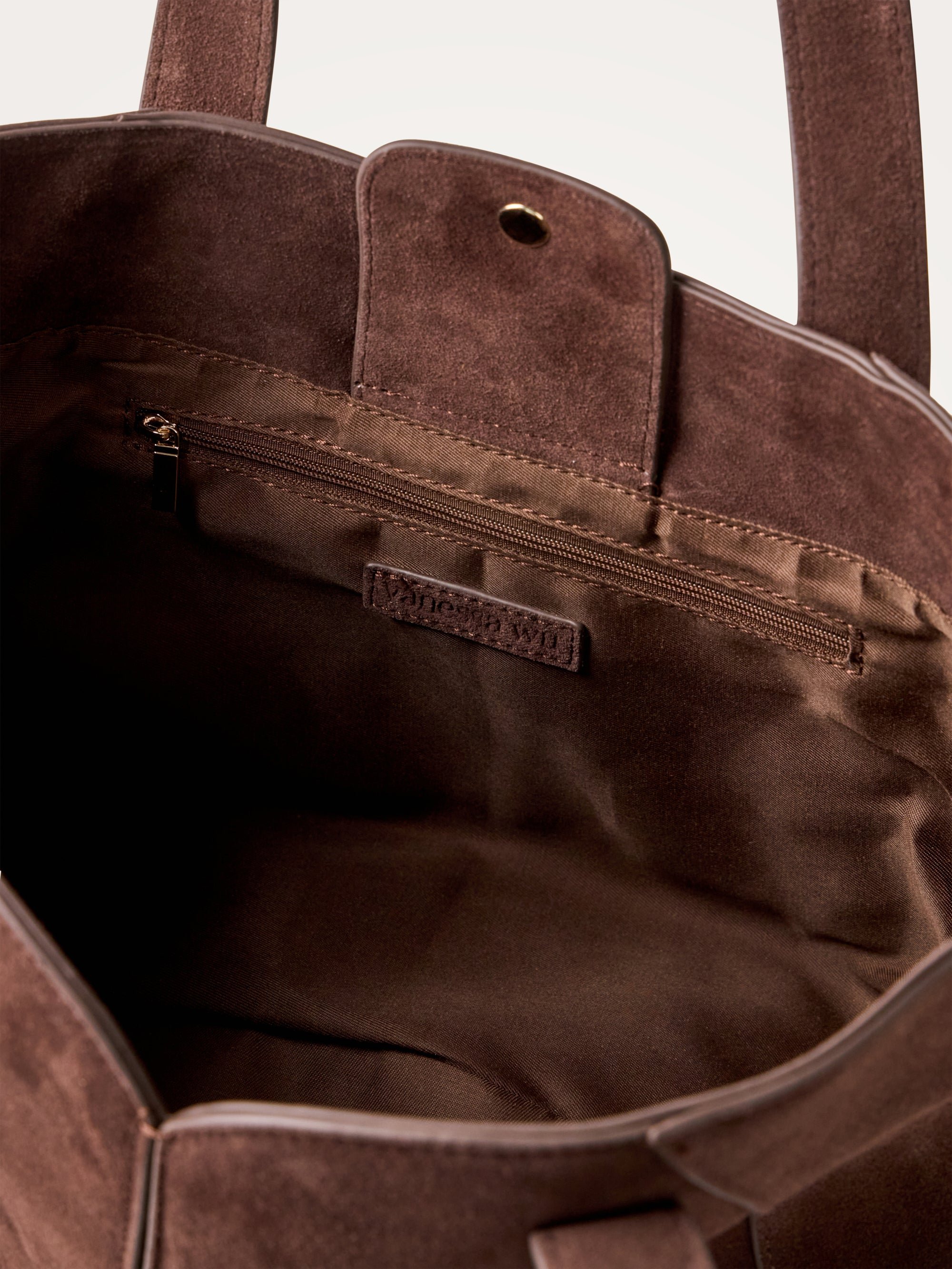 Bag with handles and shoulder strap VANESSA WU Brown