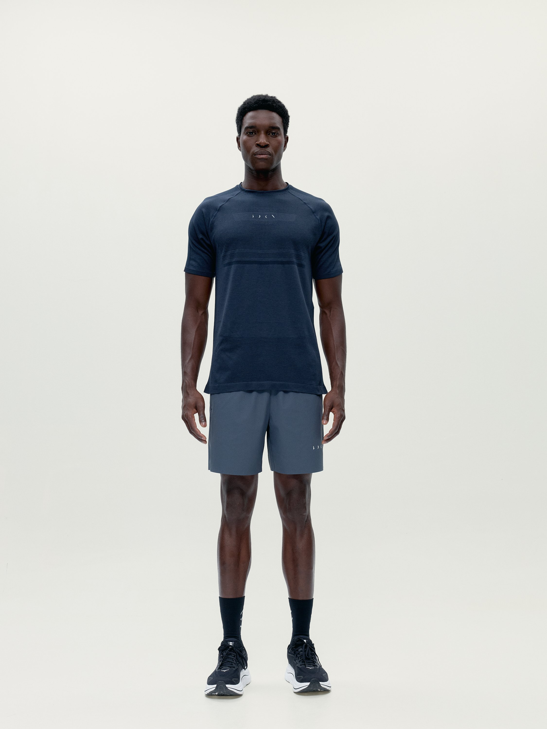 Short men's sports training | Grey BORN Men