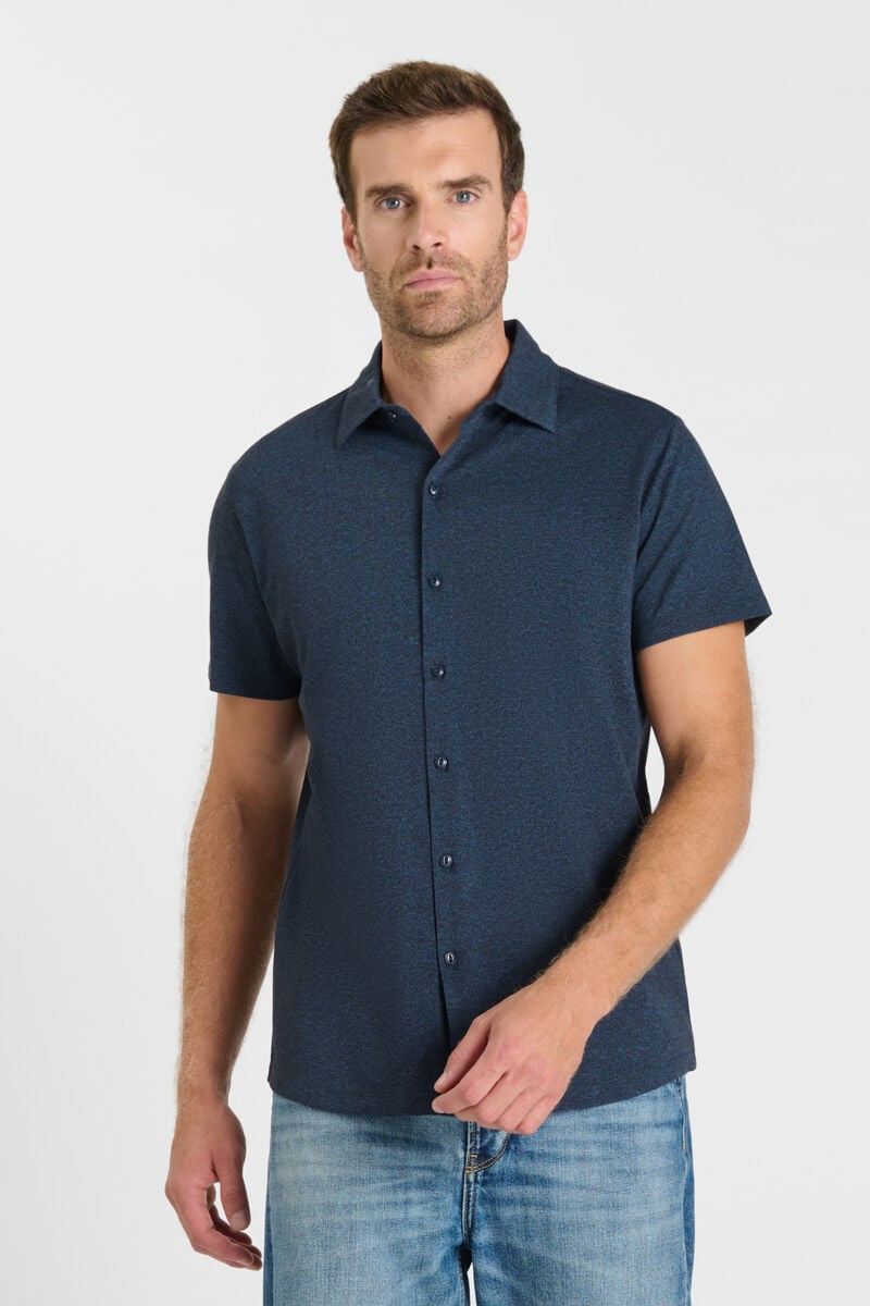 Chemise boutonnée LE TEMPS DES CERISES Bleu