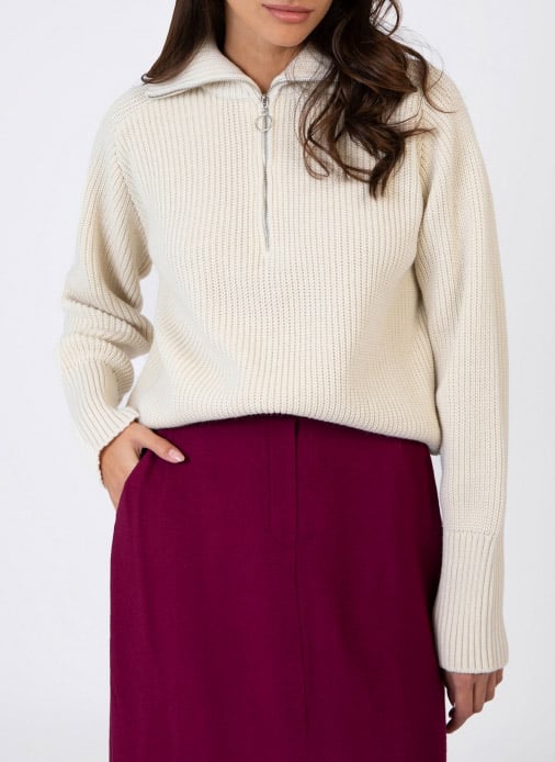 Pull oversize beige discount femme