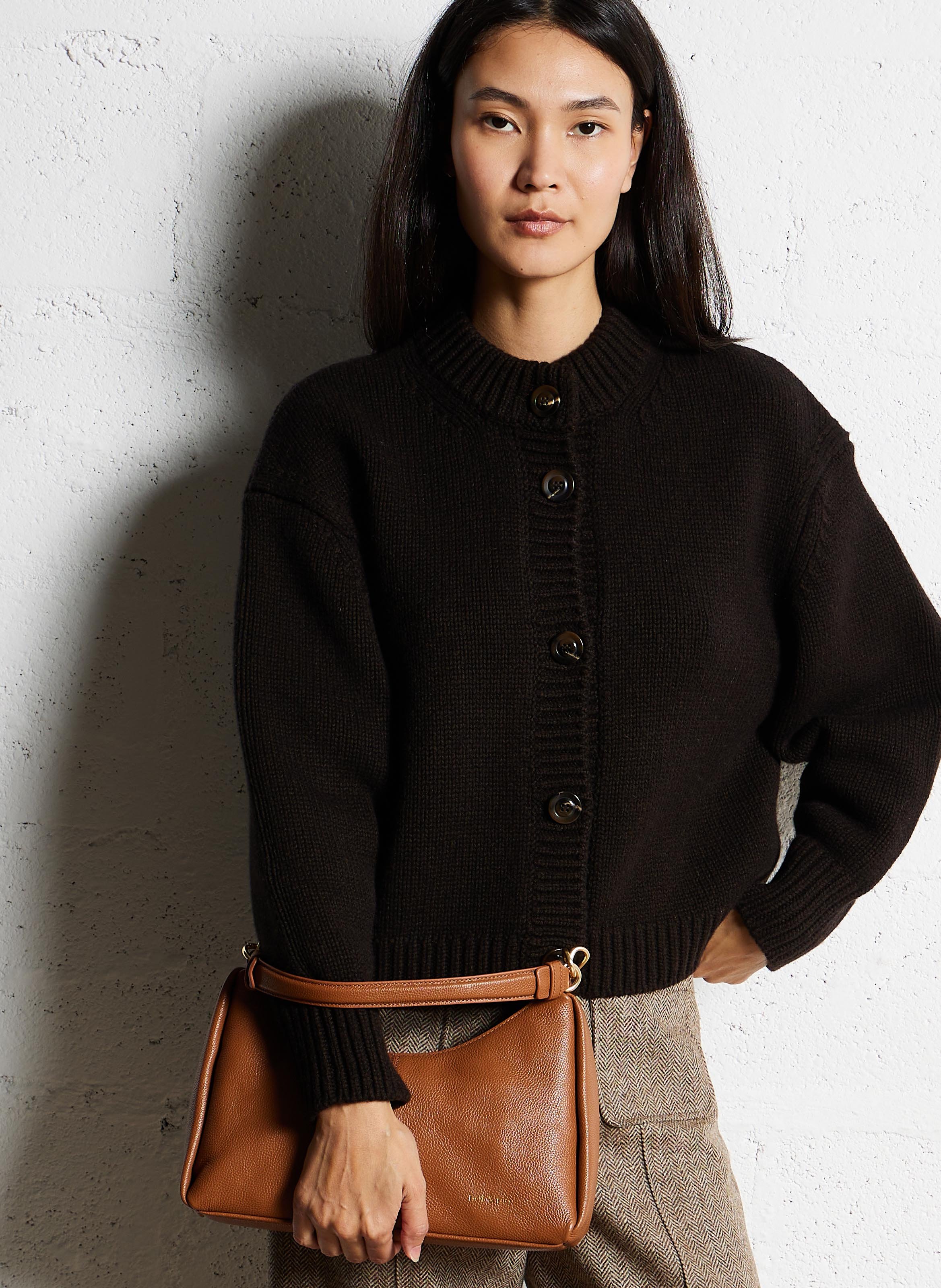 Sac à main en cuir NAT & NIN Marron