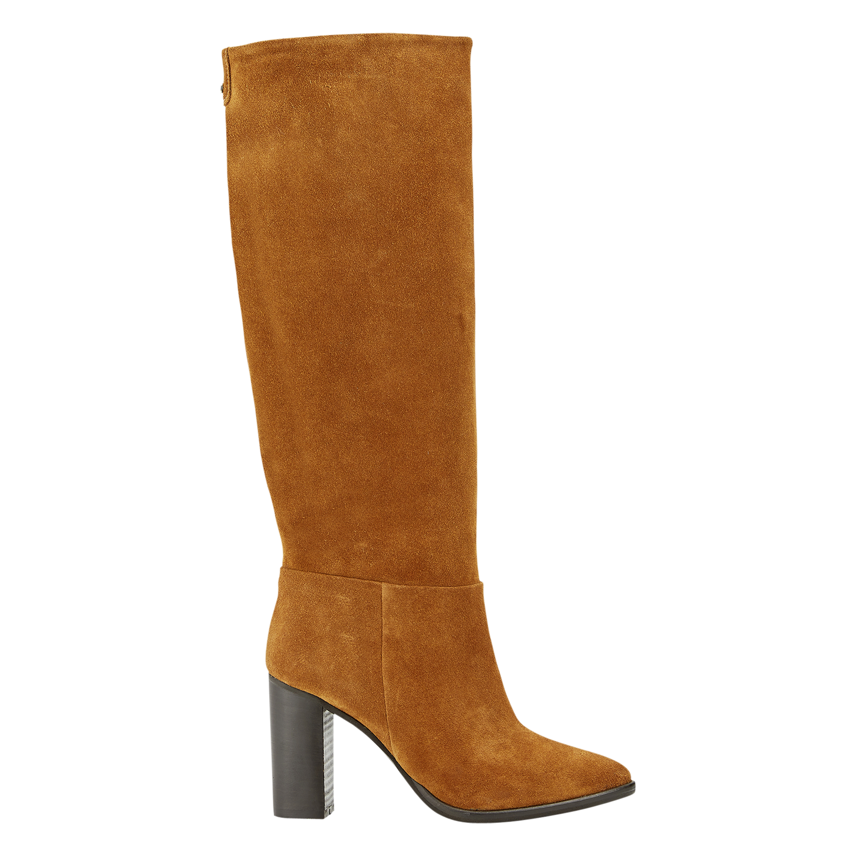 Veloursleder-Stiefel mit Absatz COSMOPARIS