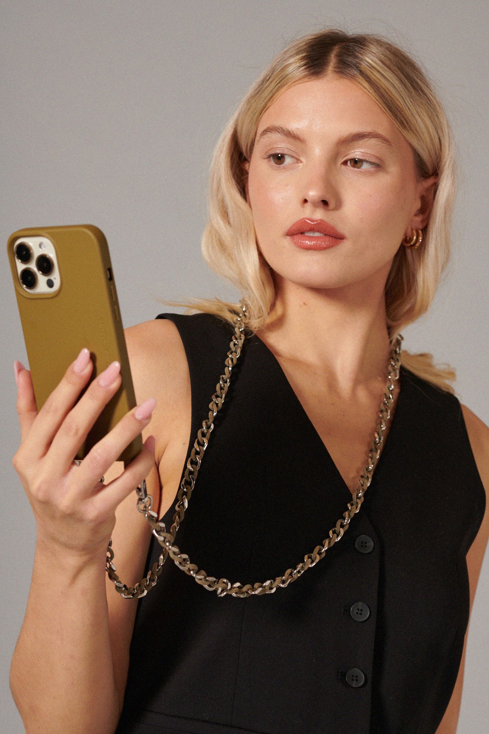 Chaîne de téléphone en métal LA COQUE FRANCAISE Vert