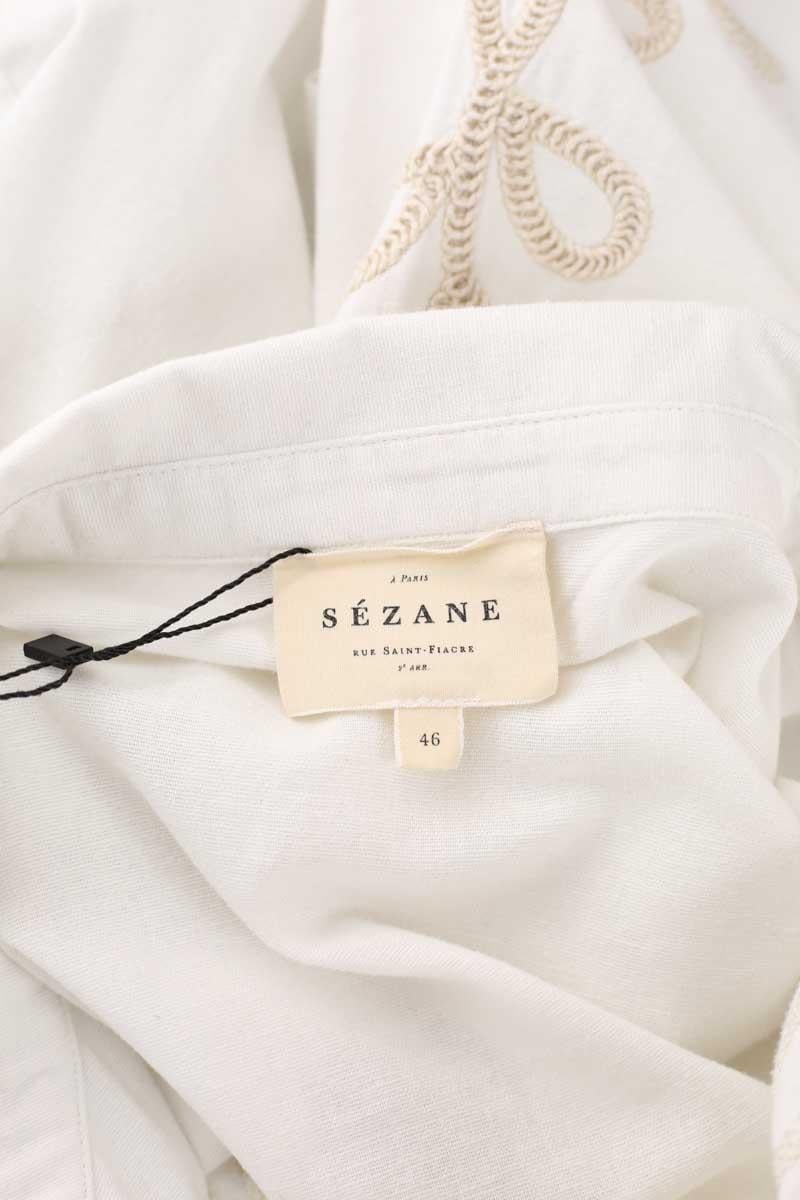Cotton shirt SEZANE - Seconde main White
