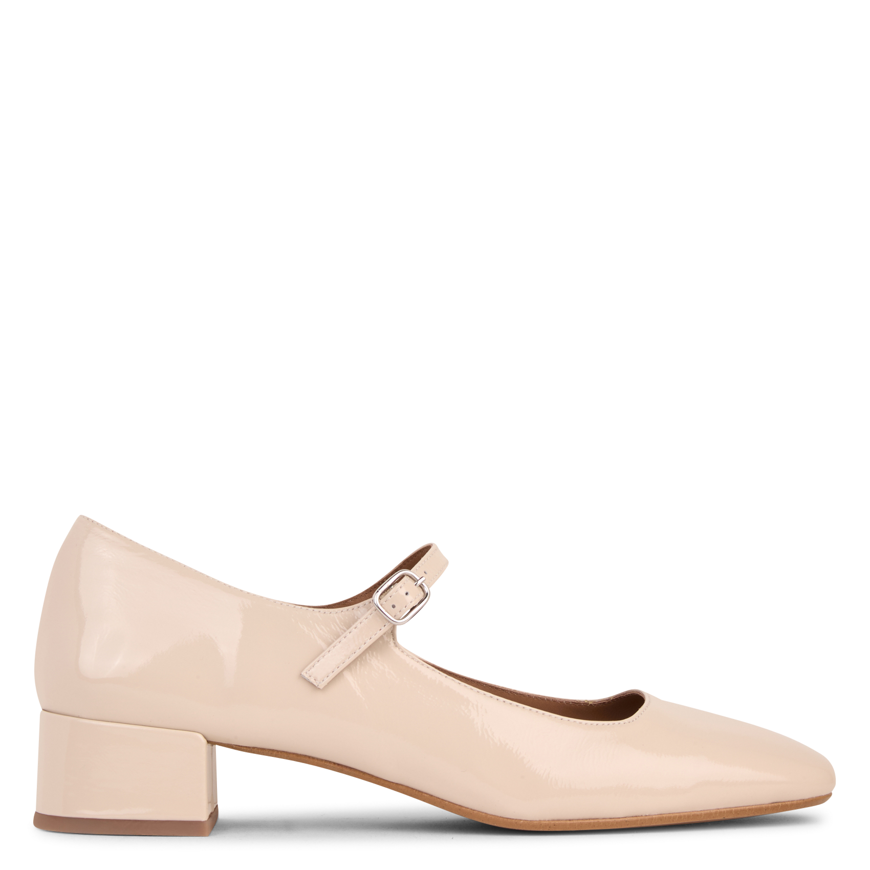 Babies à petit talon en cuir  MELLOW YELLOW Beige