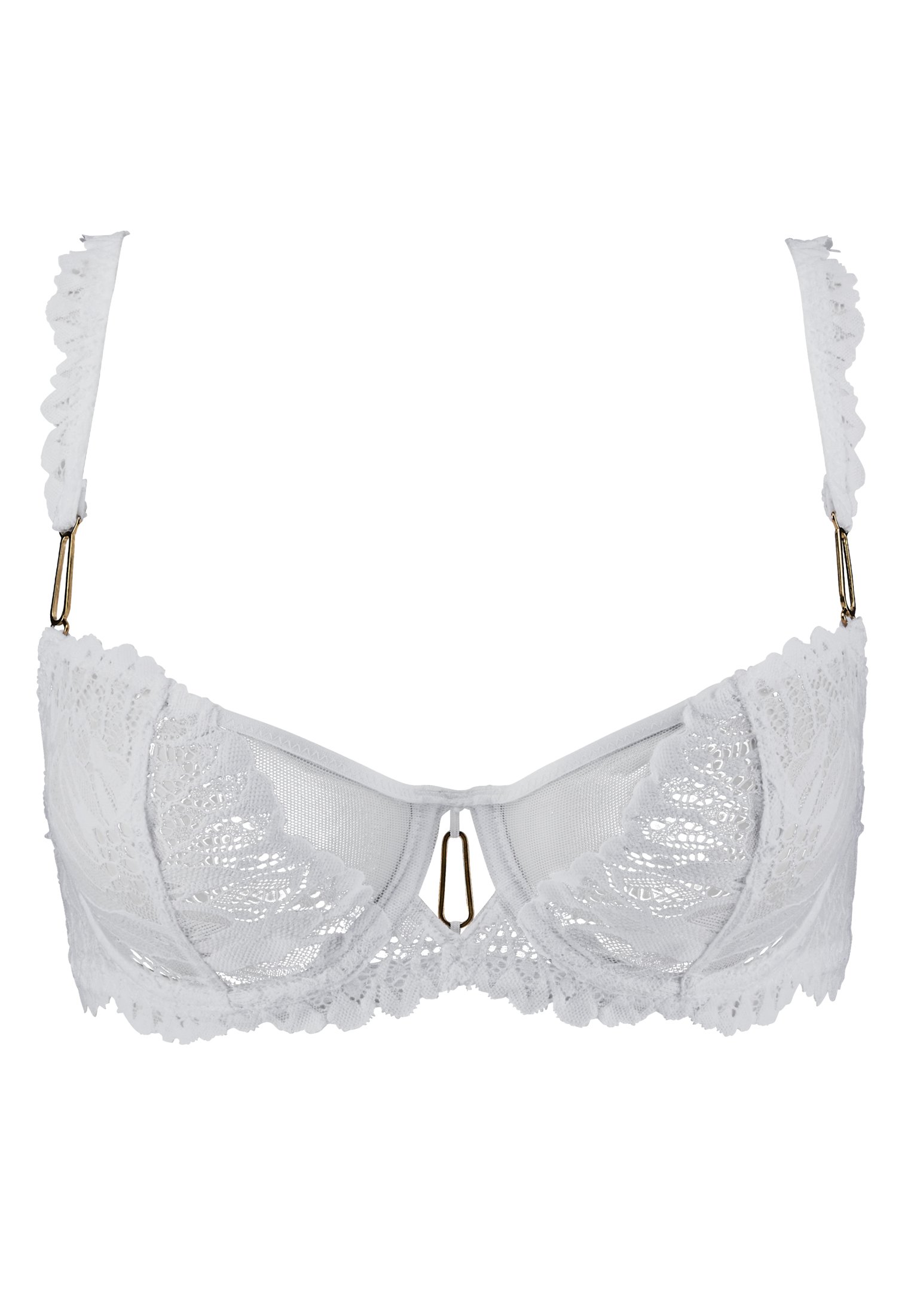 Underwired demi-cup bra AUBADE White