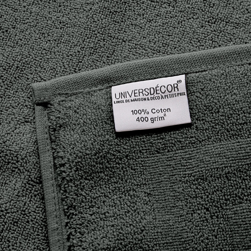 Set of 2 washcloths Grey