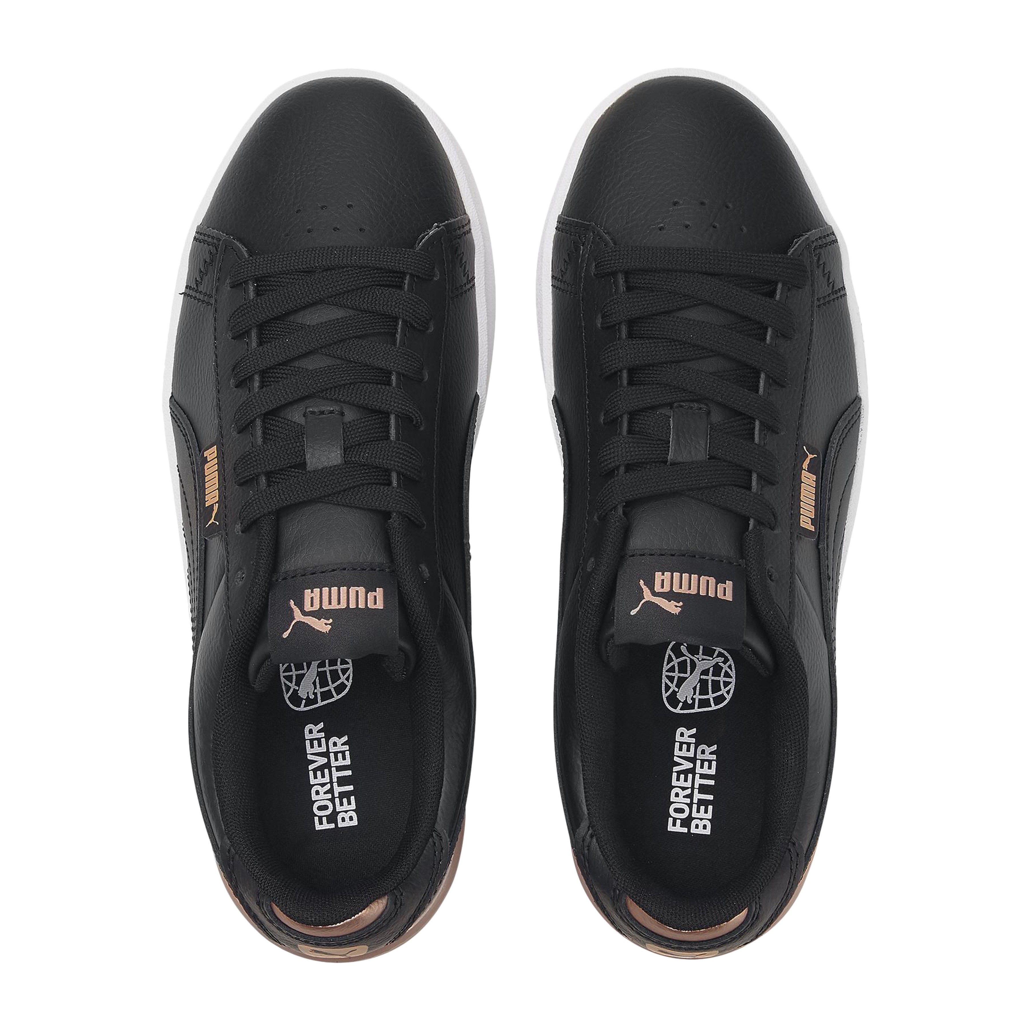 Jada Renew Leather Basket PUMA Black