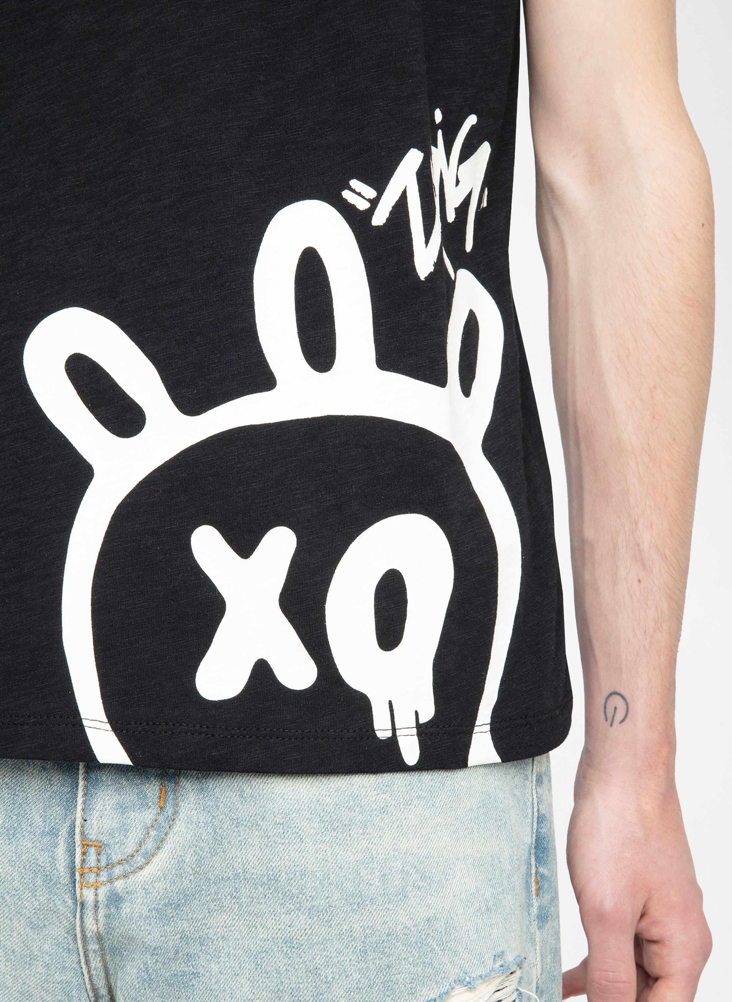 Camiliday round-neck sleeveless cotton top ZADIG&VOLTAIRE Black