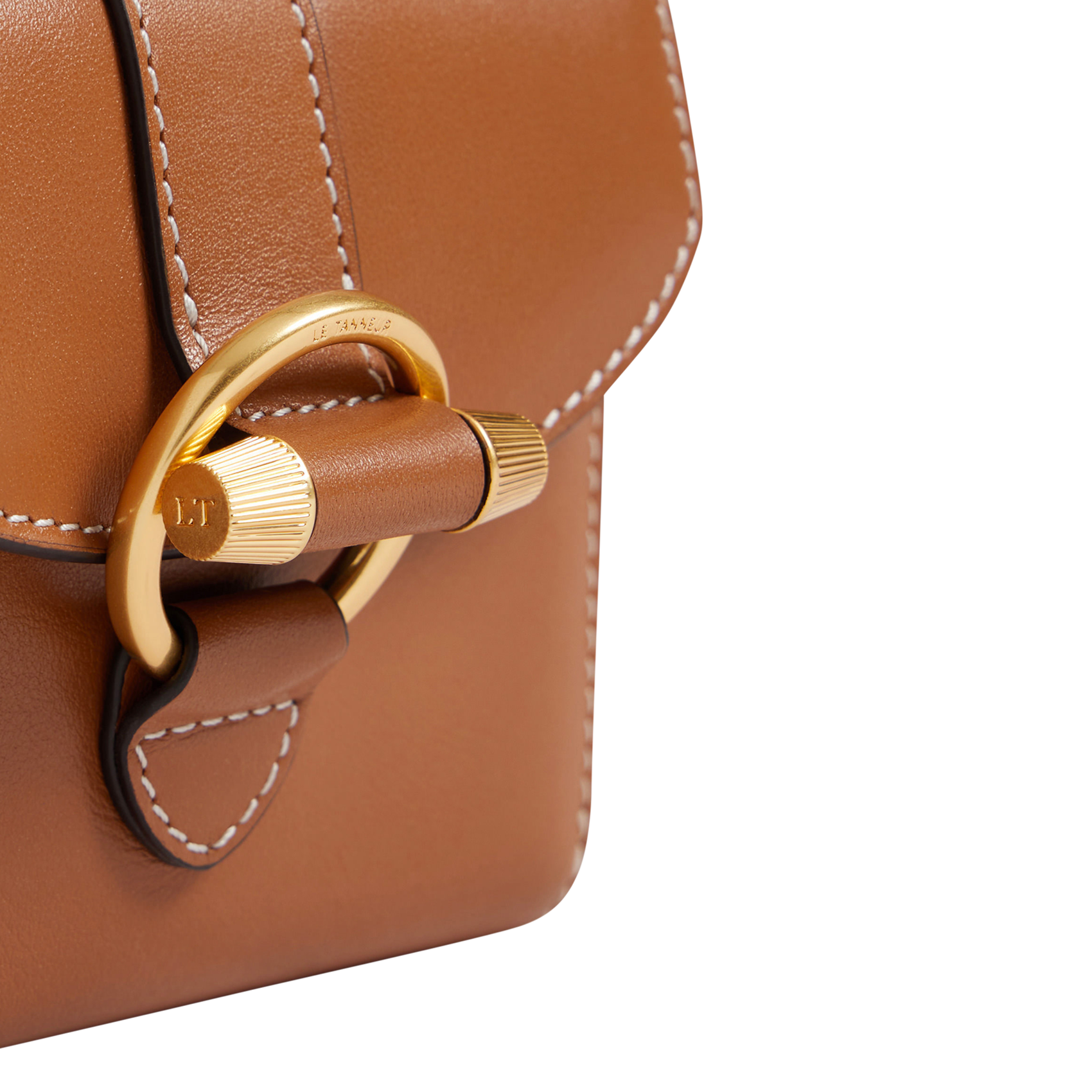 Porte-cartes en cuir LE TANNEUR Marron