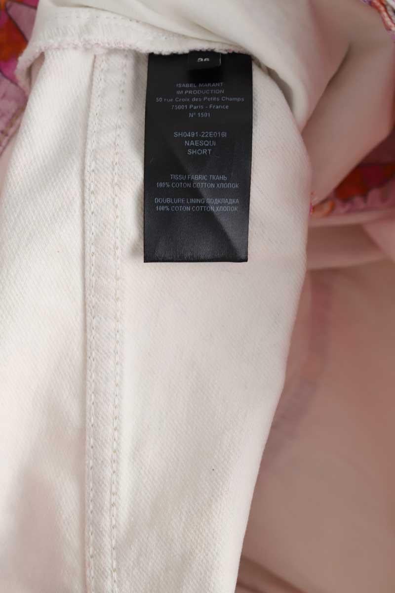 Cotton mini shorts ISABEL MARANT - Seconde Main Pink