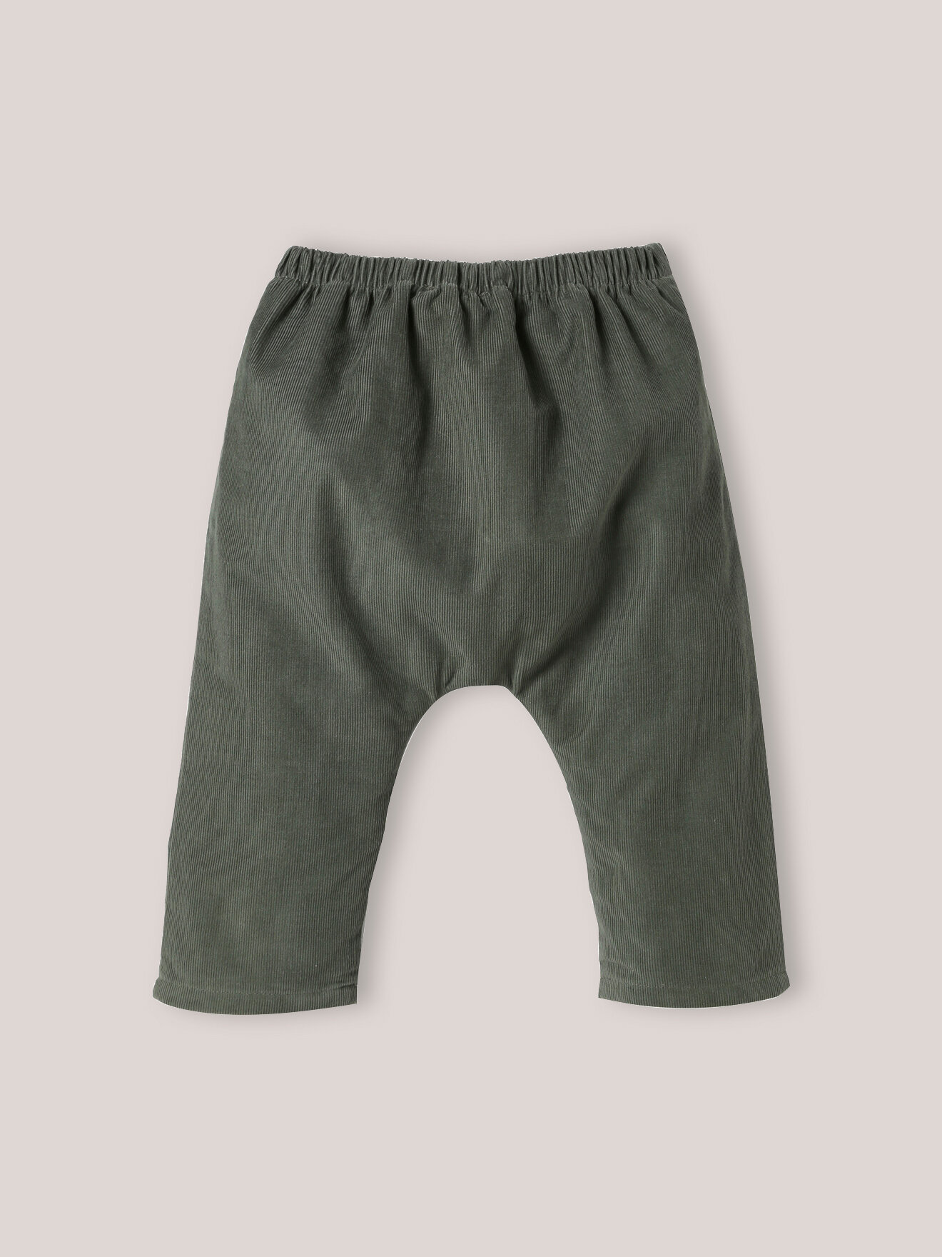 Velvet harem pants CYRILLUS Green