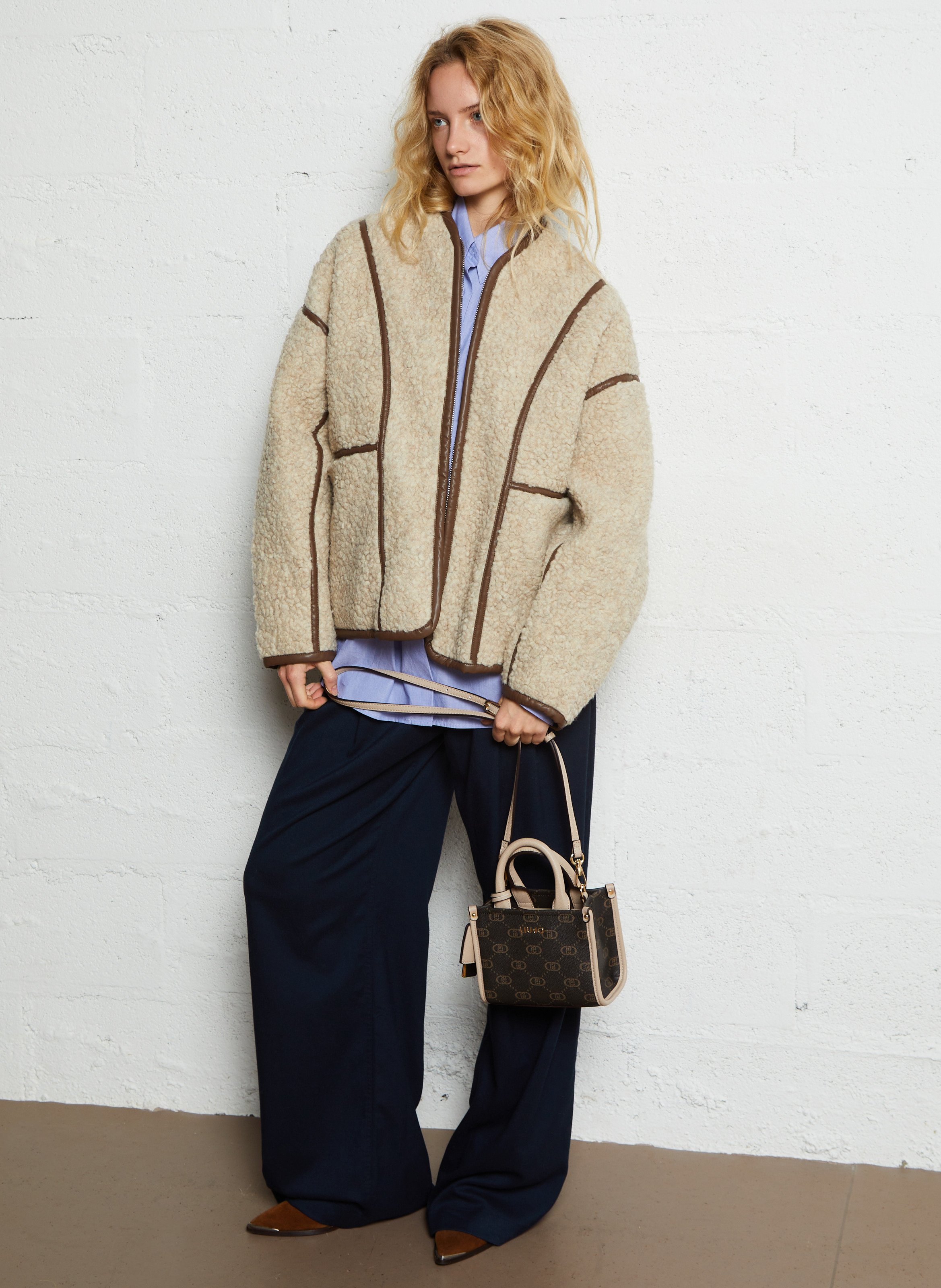 Sac bandoulière  LIU JO Beige