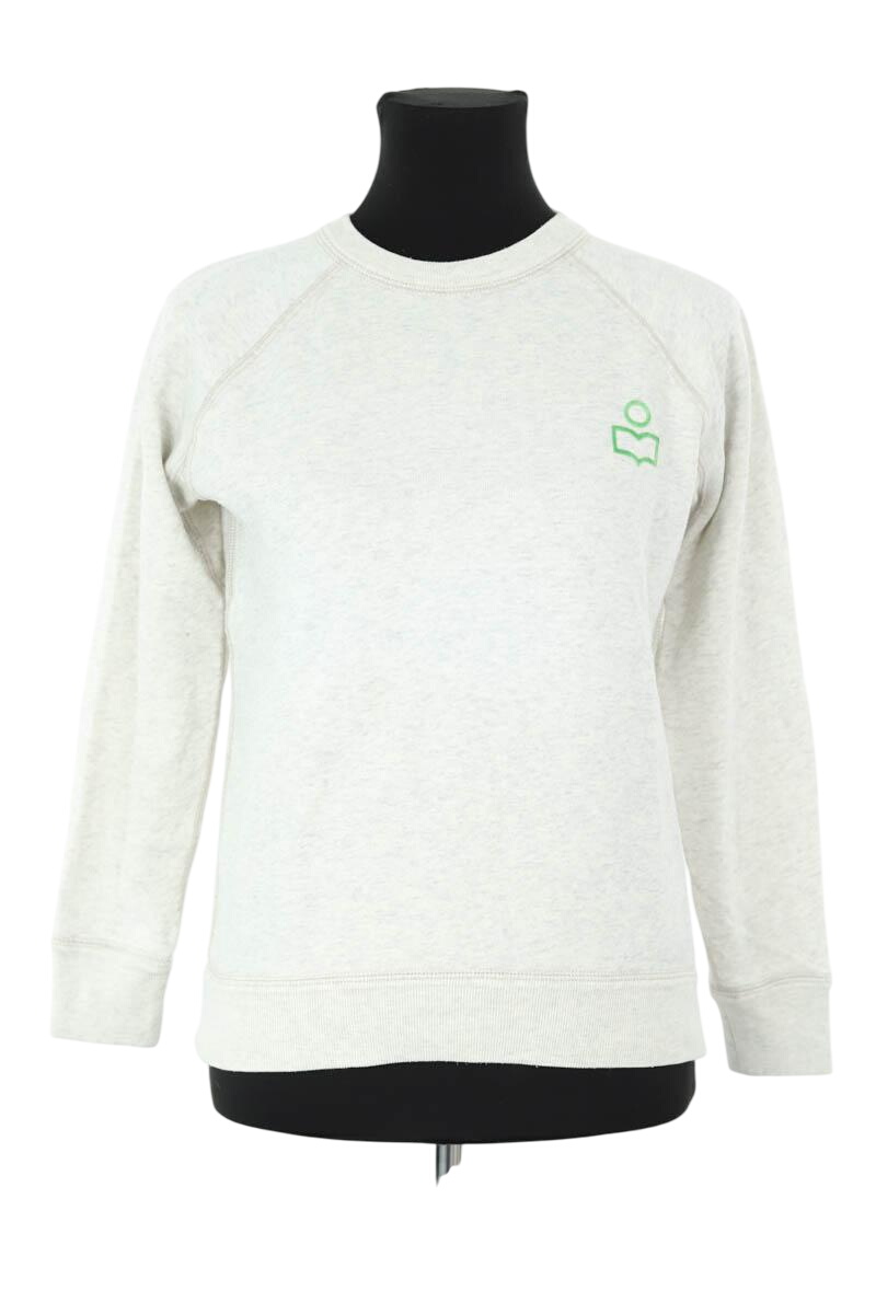 Cotton sweatshirt ISABEL MARANT ÉTOILE - SECONDE MAIN Beige