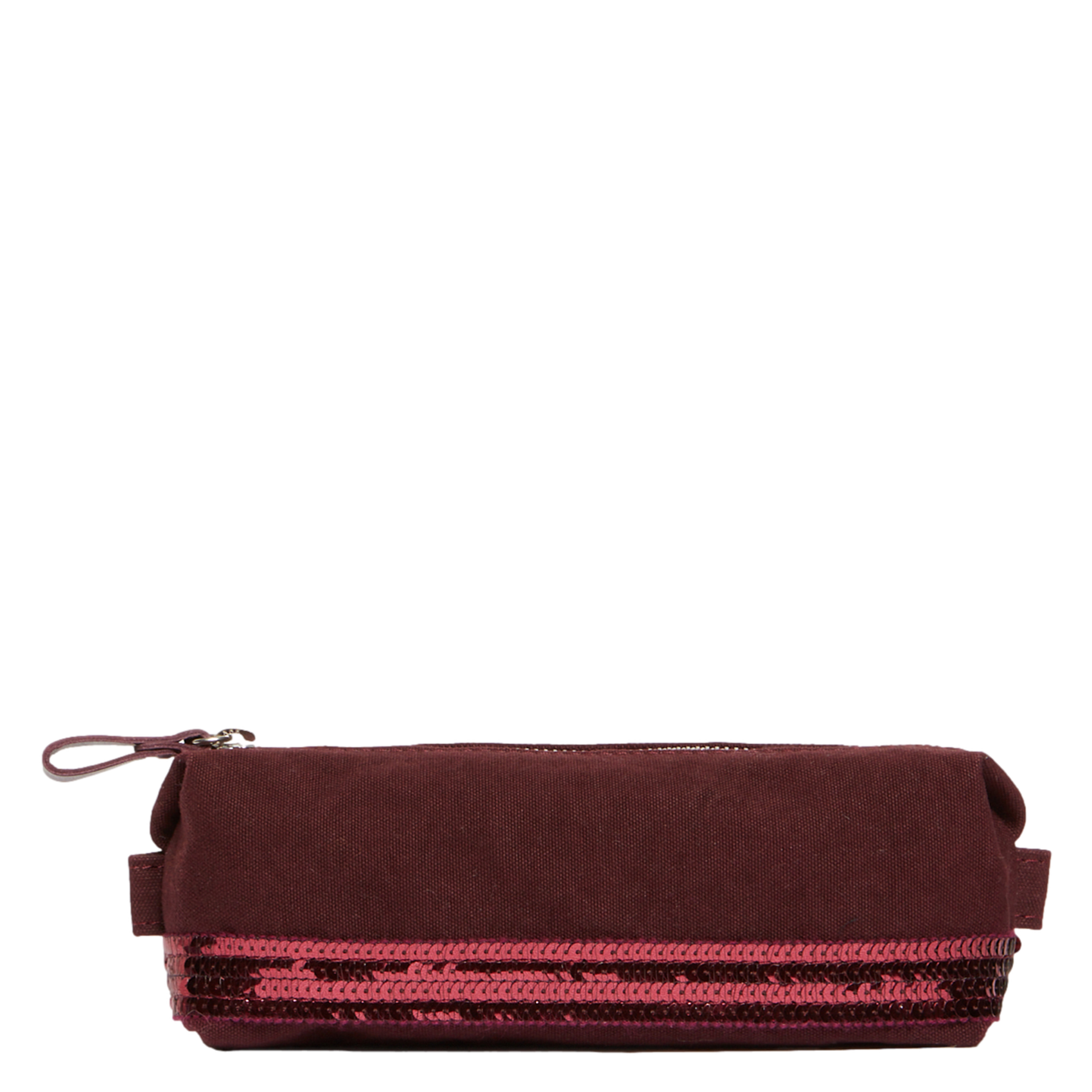 Wash bag with sequin strip VANESSA BRUNO Red