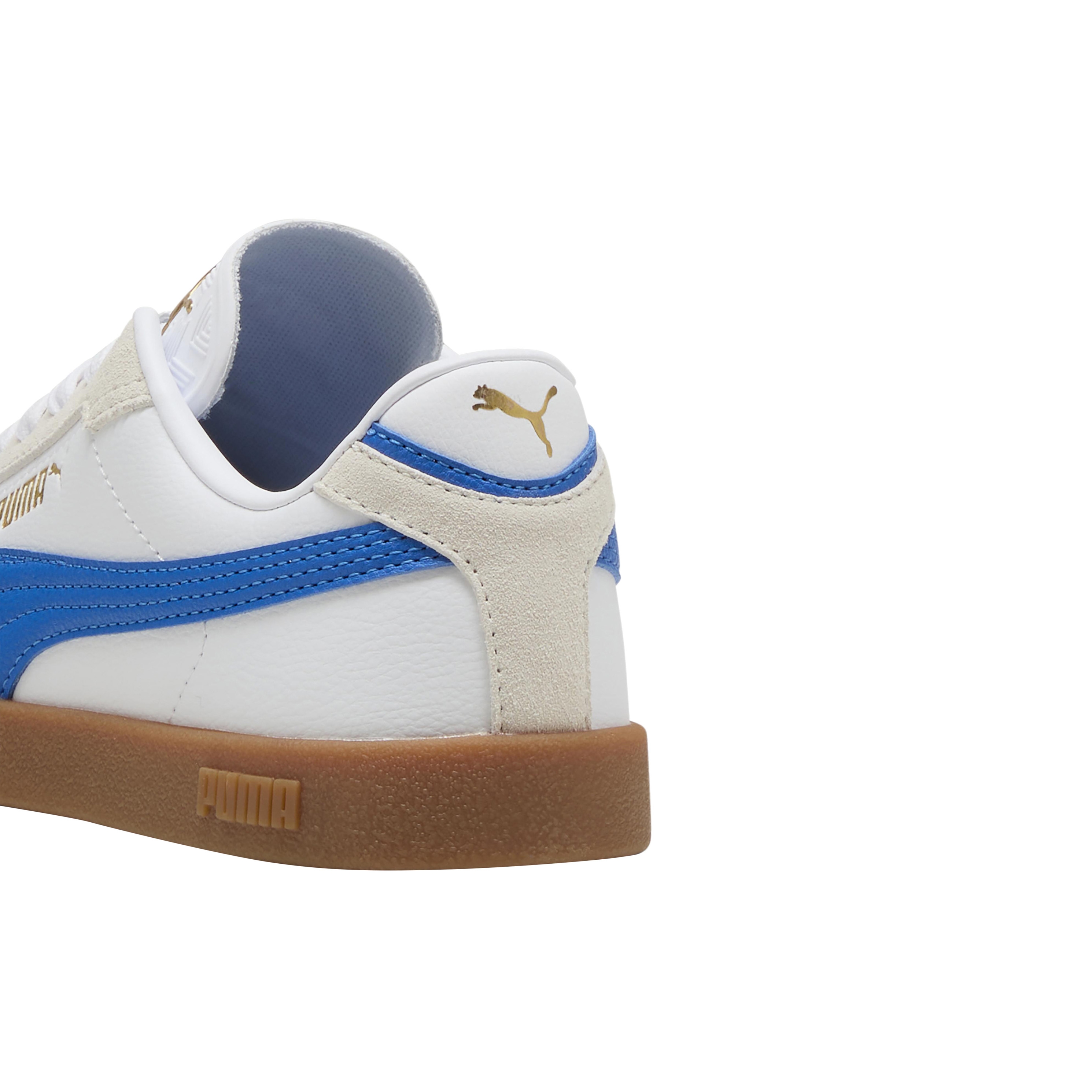 Junior leather basketball club II era PUMA White