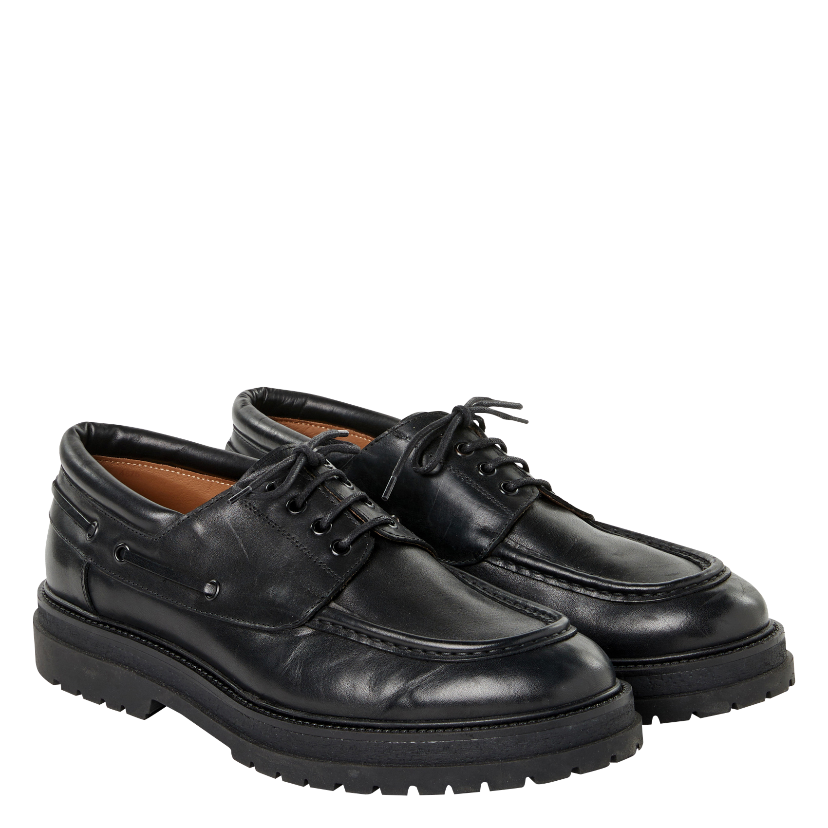 Arthus leather Derby shoes  SAISON 1865 Black