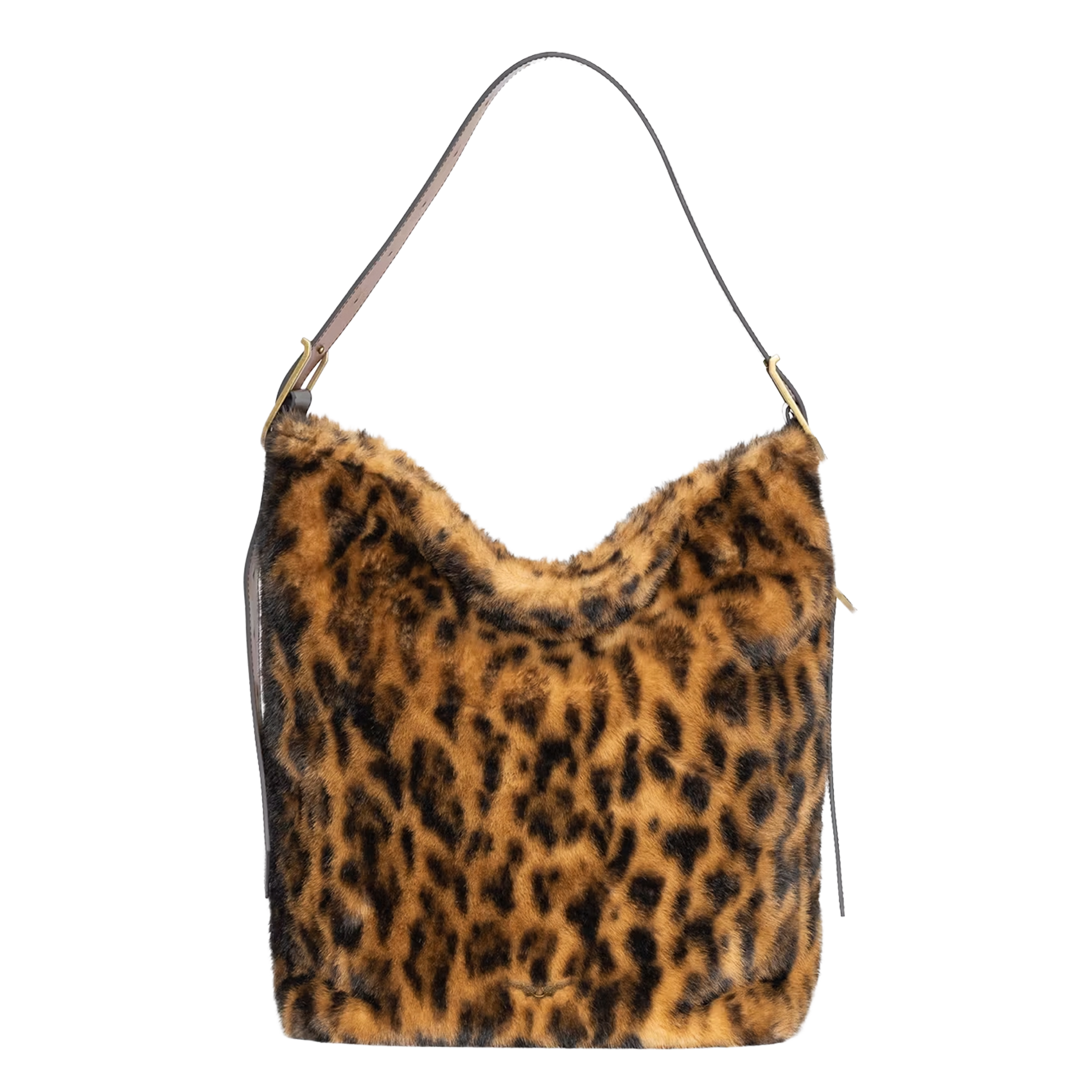 Faux fur tote bag ZADIG&VOLTAIRE Brown