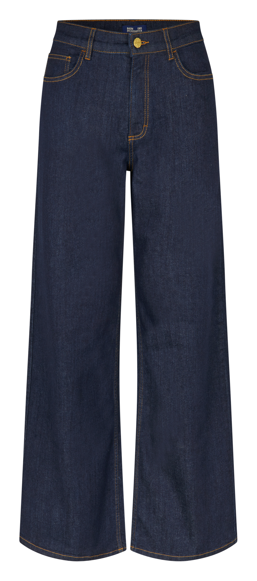 Jean large en coton mélangé BAUM UND PFERDGARTEN Bleu