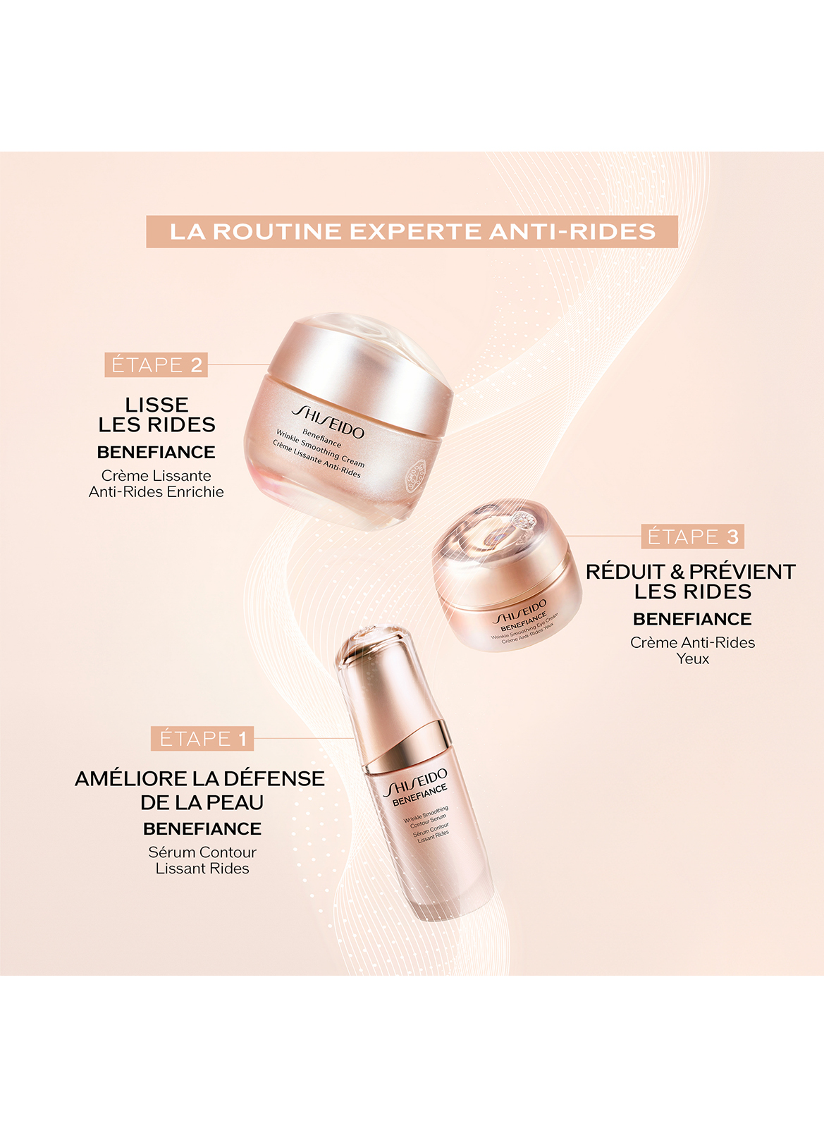 BENEFIANCE Wrinkle Smoothing Contour Serum SHISEIDO No color