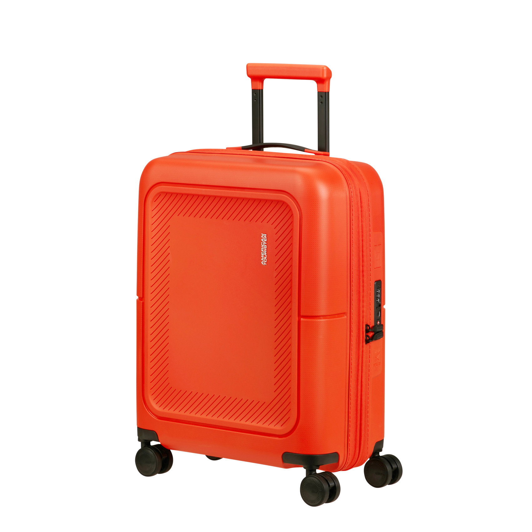 Dashpop 4-wheel suitcase size S AMERICAN TOURISTER Red