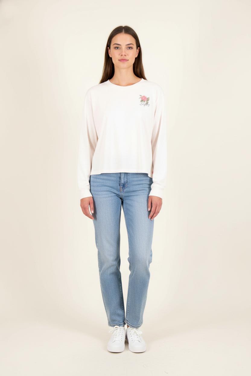 Tommy Badge T-shirt LEVI'S - Seconde main Beige