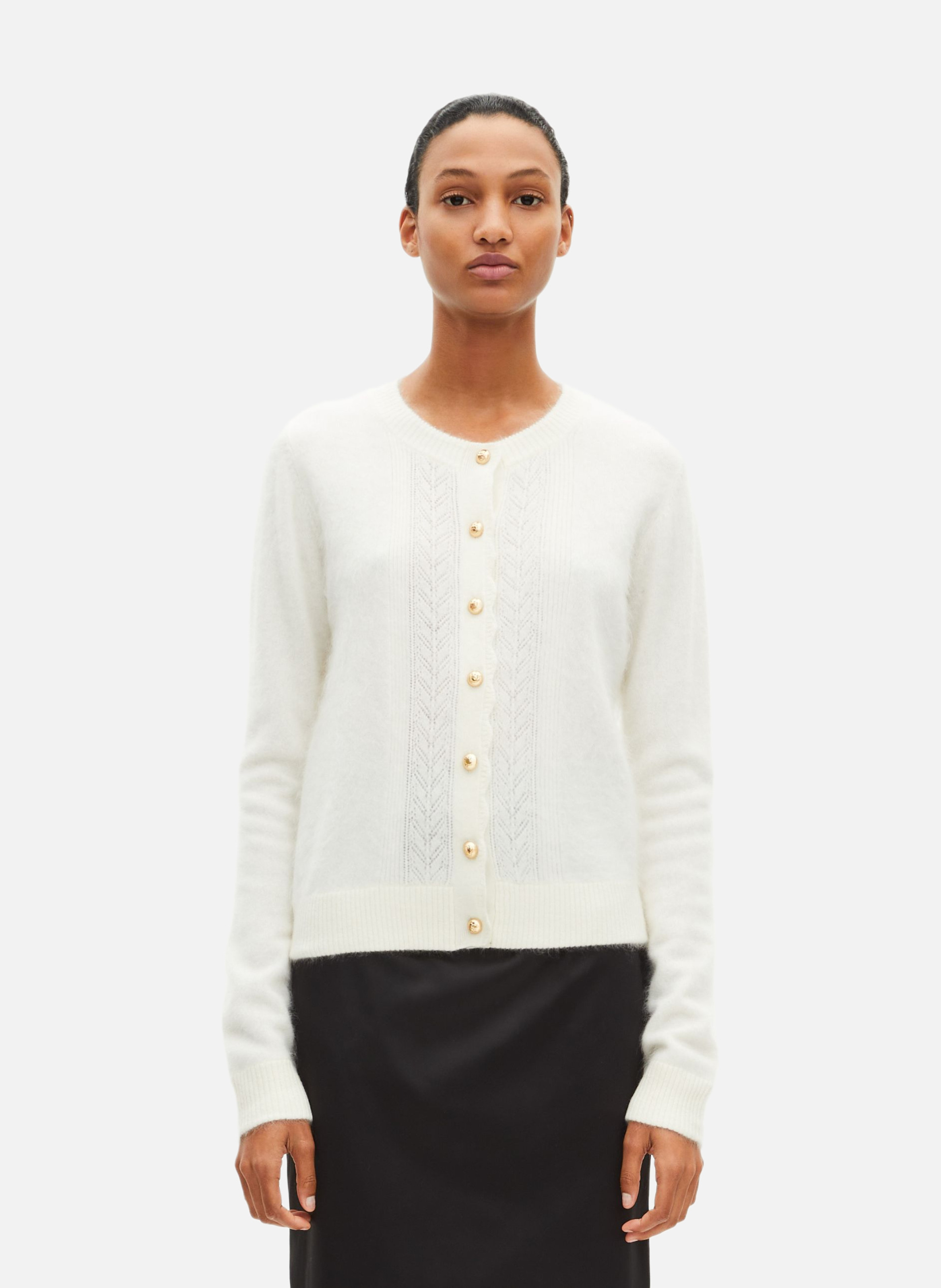 Cashmere cardigan  Beige