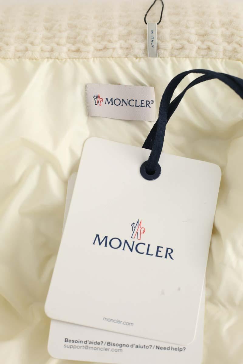 Coat MONCLER - Seconde Main White