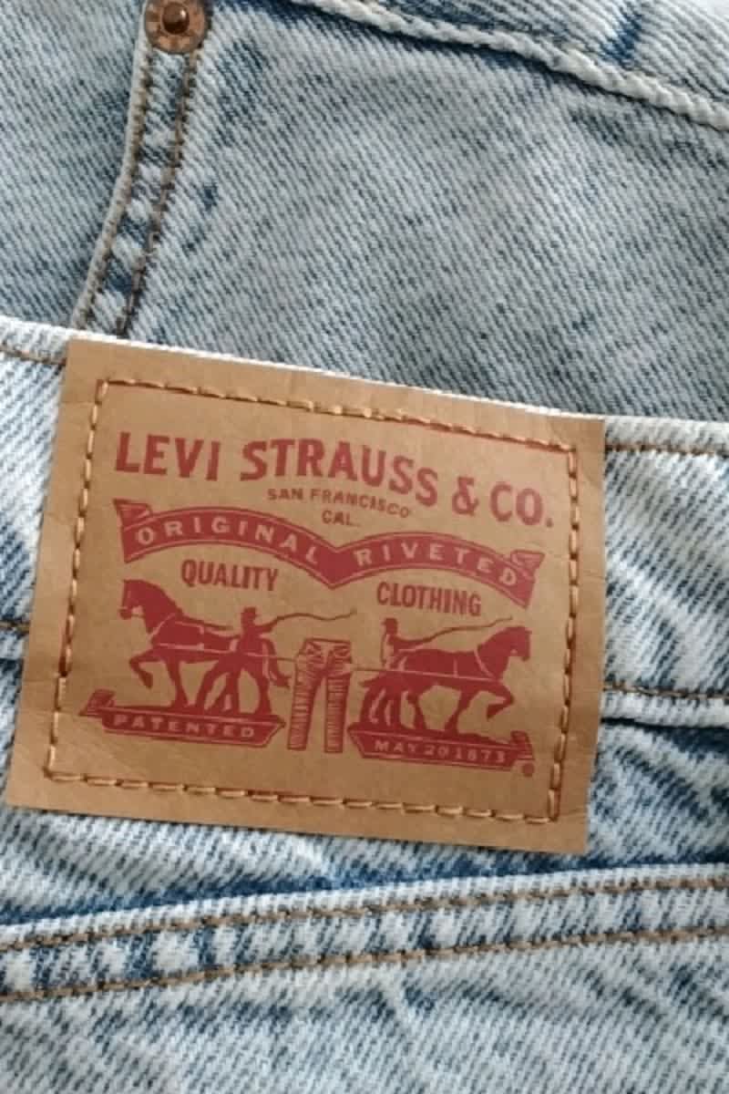 Mini skirt LEVI'S - Seconde main Blue