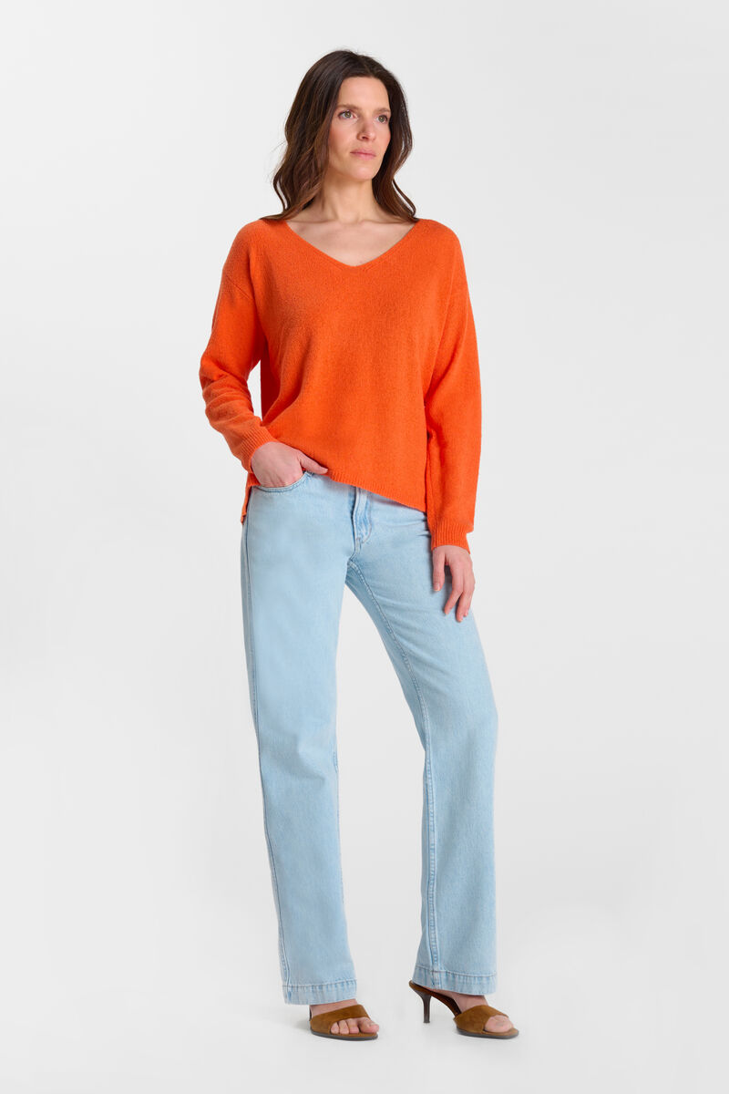 Sweater LE TEMPS DES CERISES Orange