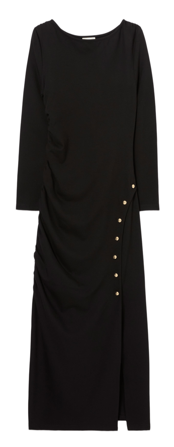 Robe longue col bateau CLAUDIE PIERLOT Noir