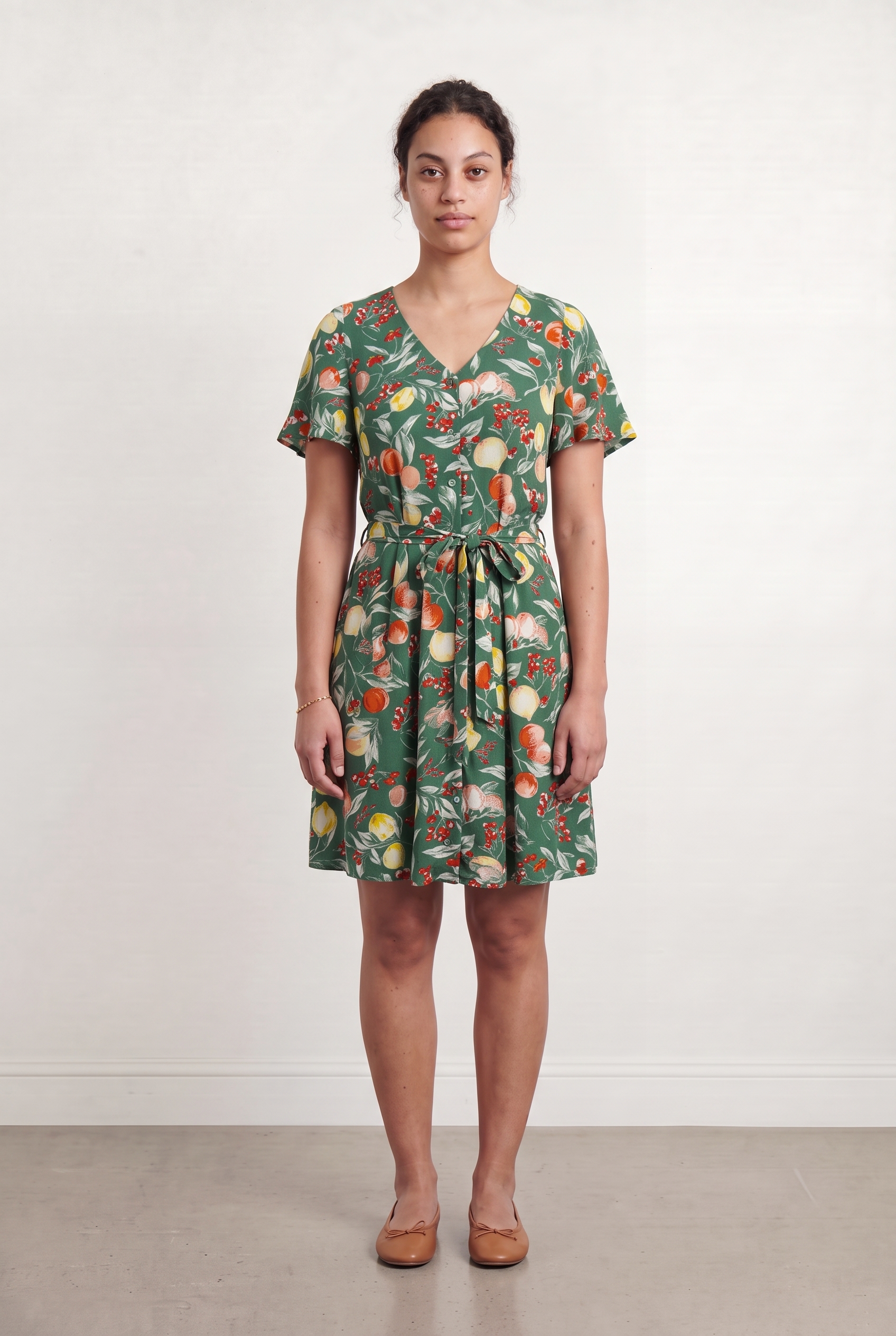 Robe courte & midi COMPTOIR DES COTONNIERS - Seconde main Multicolore