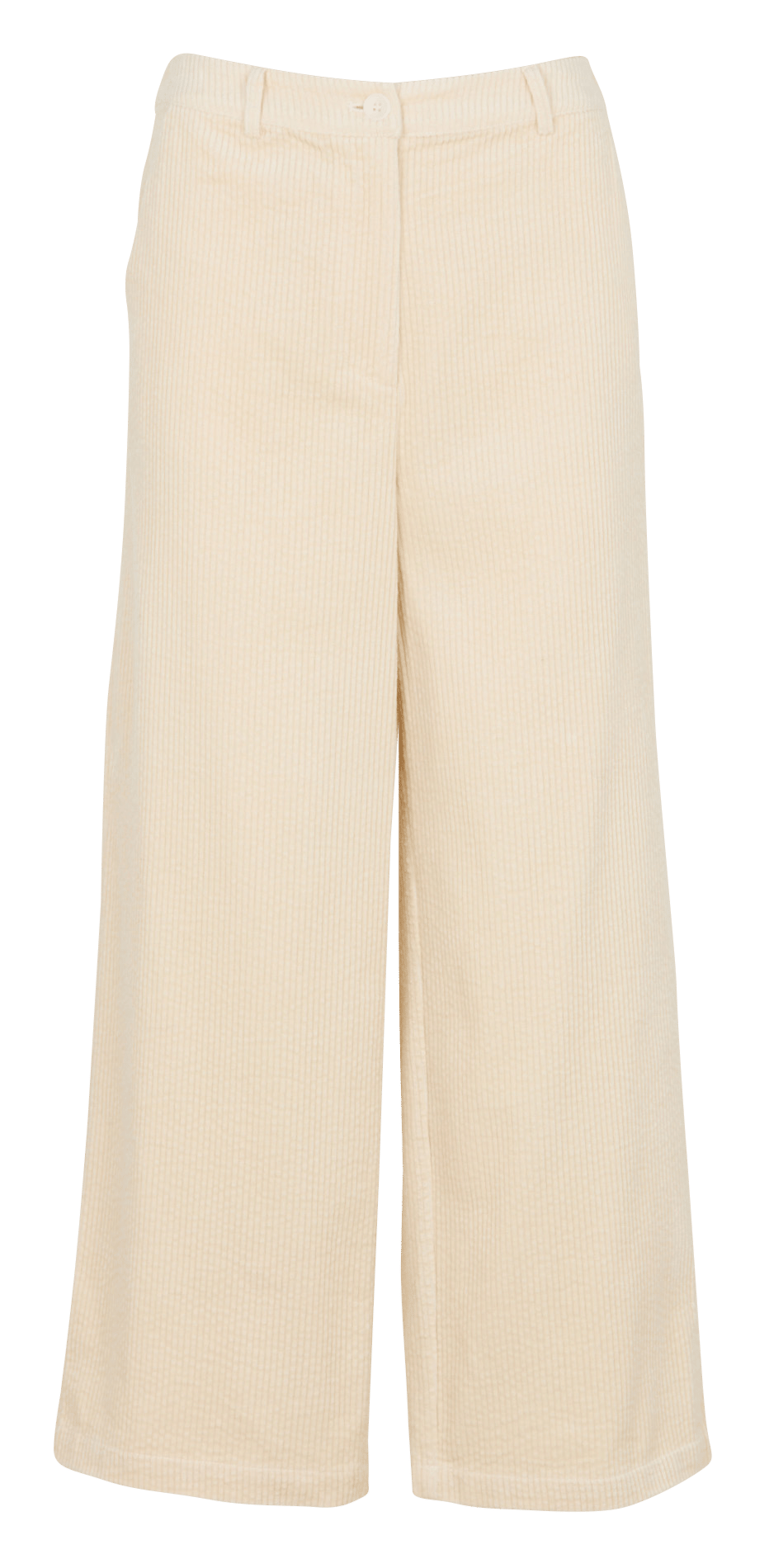 Pantalon en velours côtelé de coton  BELLA JONES Beige