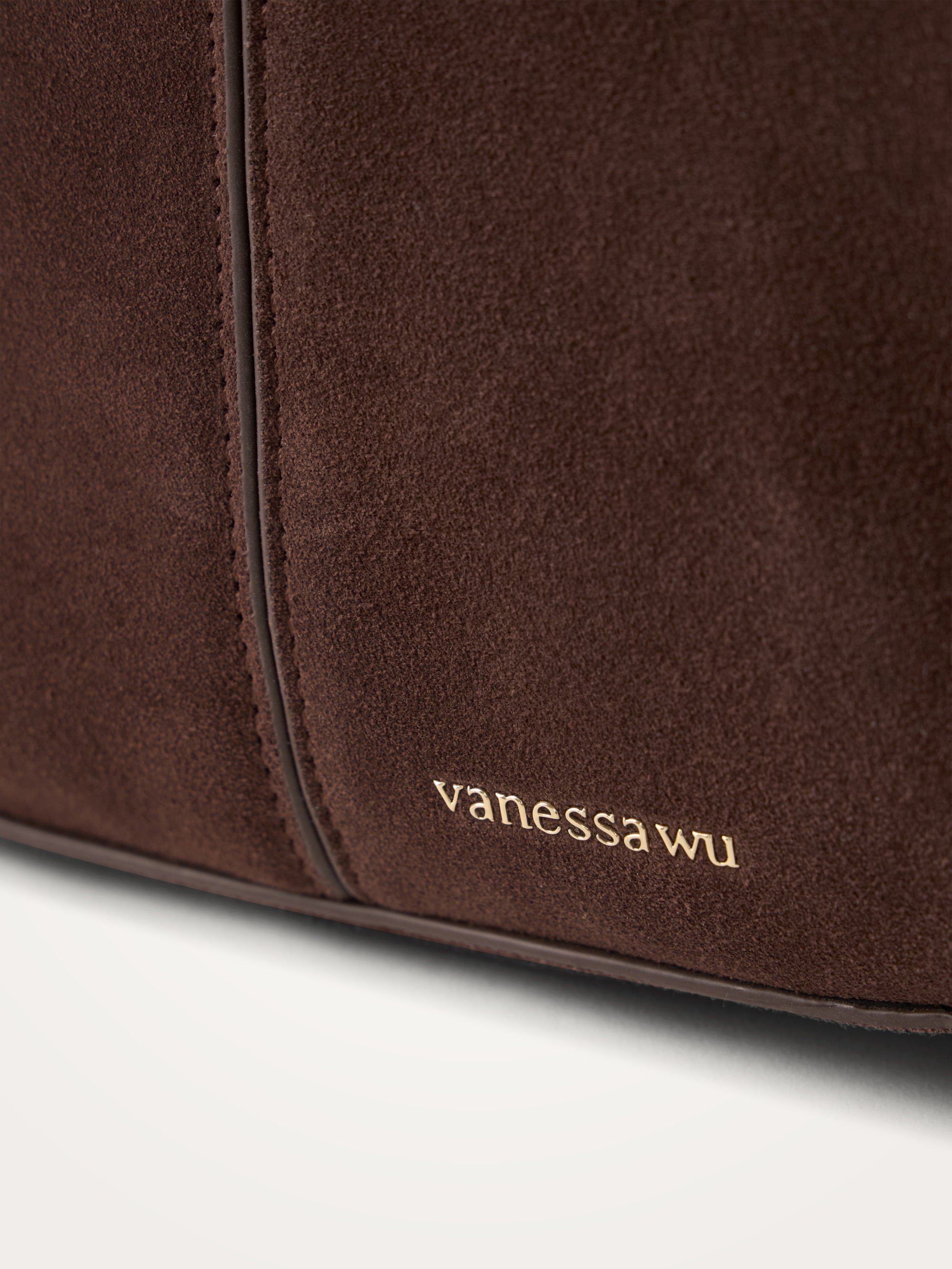 Bag with handles and shoulder strap VANESSA WU Brown