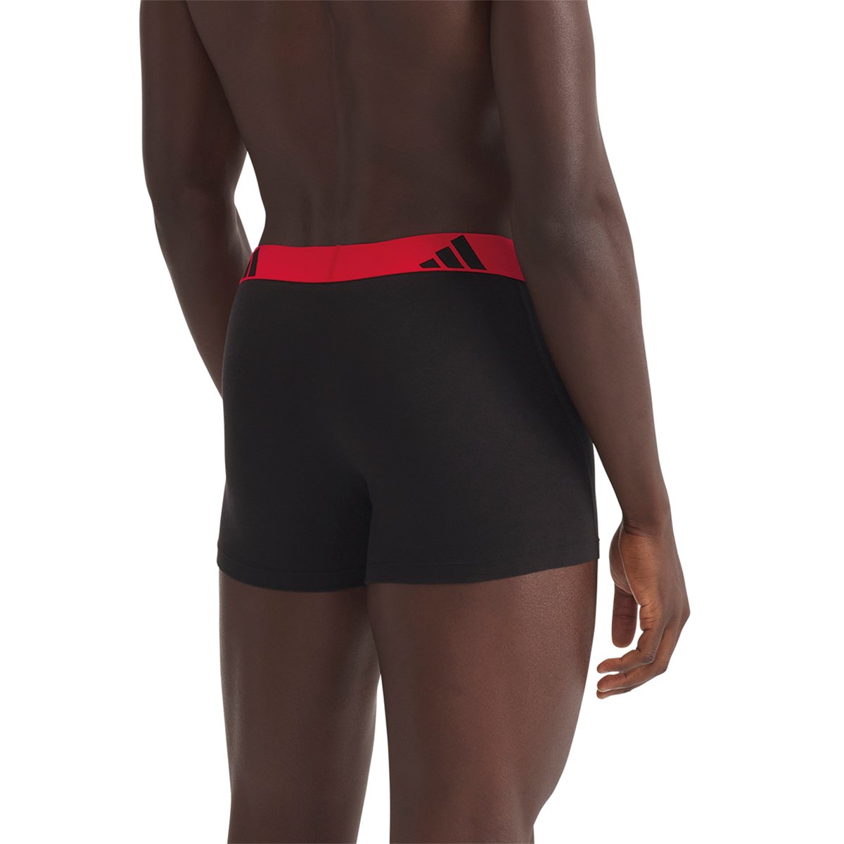 Pack of three boxer shorts ADIDAS UNDERWEAR Black