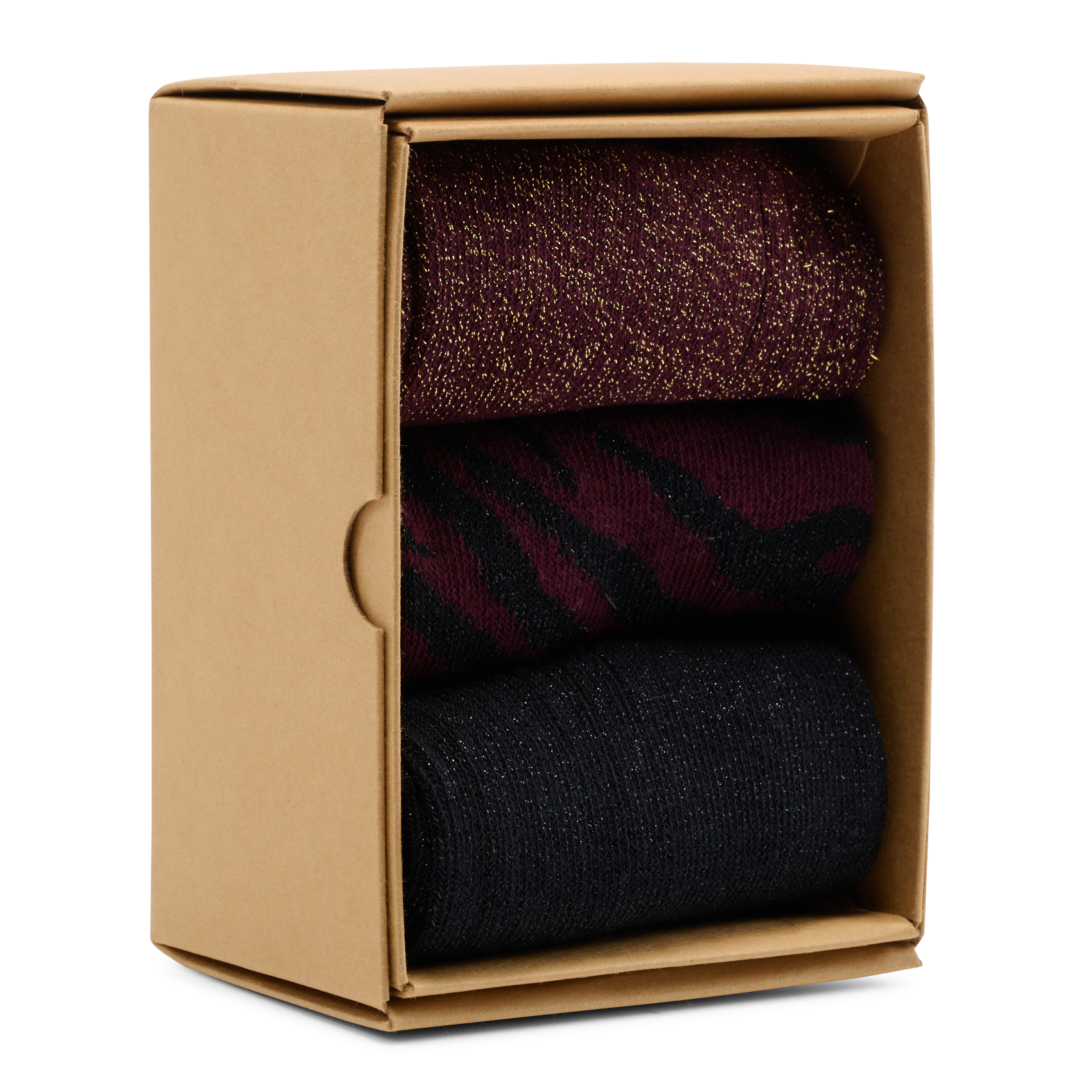 Coffret 3 paires de chaussettes LA FEE MARABOUTEE Multicolore