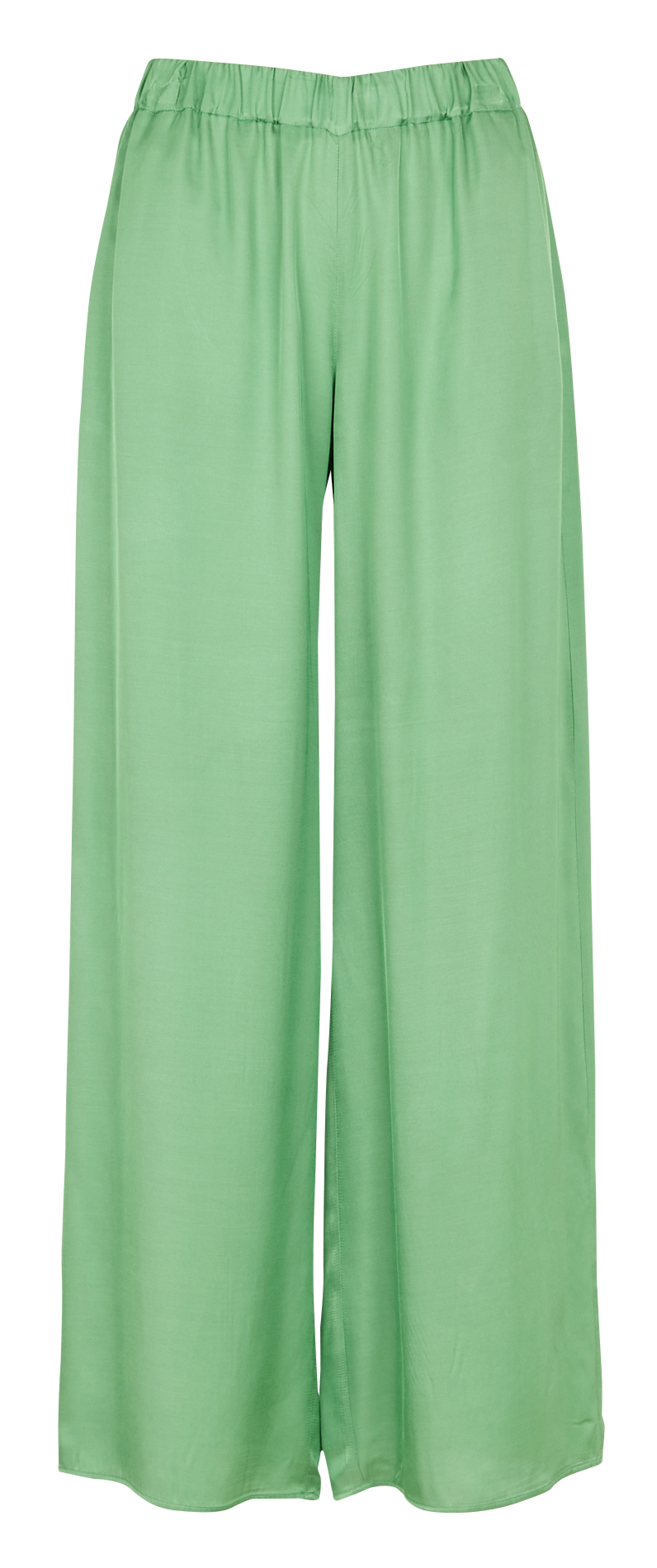 Fluid high-waisted wide-leg pants PENNYBLACK Green
